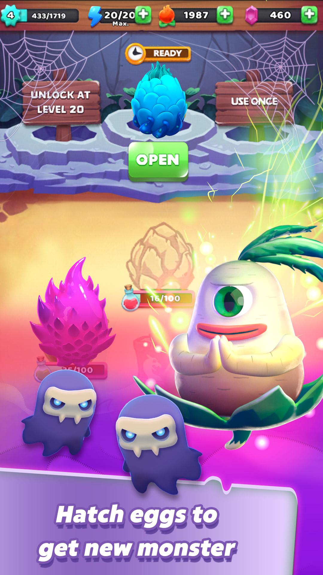 Monster Tales Multiplayer Match 3 RPG Puzzle Game 0.2.87 Screenshot 3