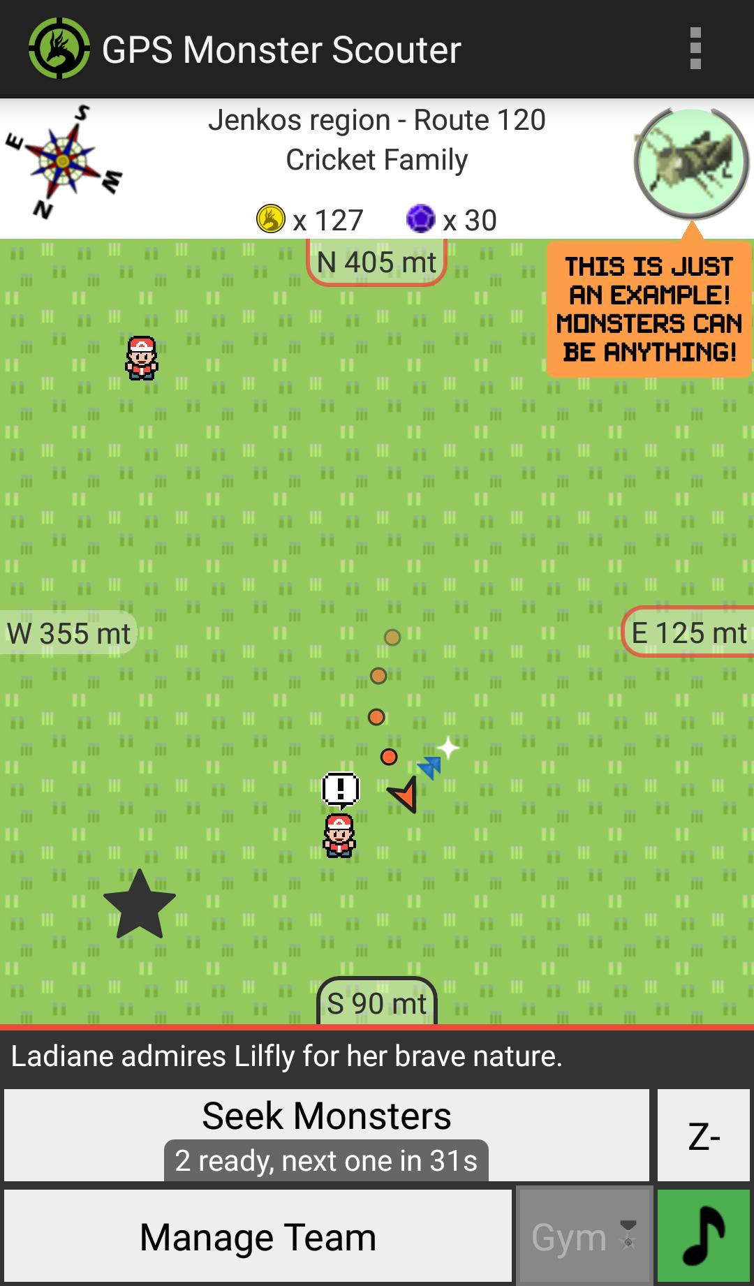 GPS Monster Scouter 0.24.11 Screenshot 1