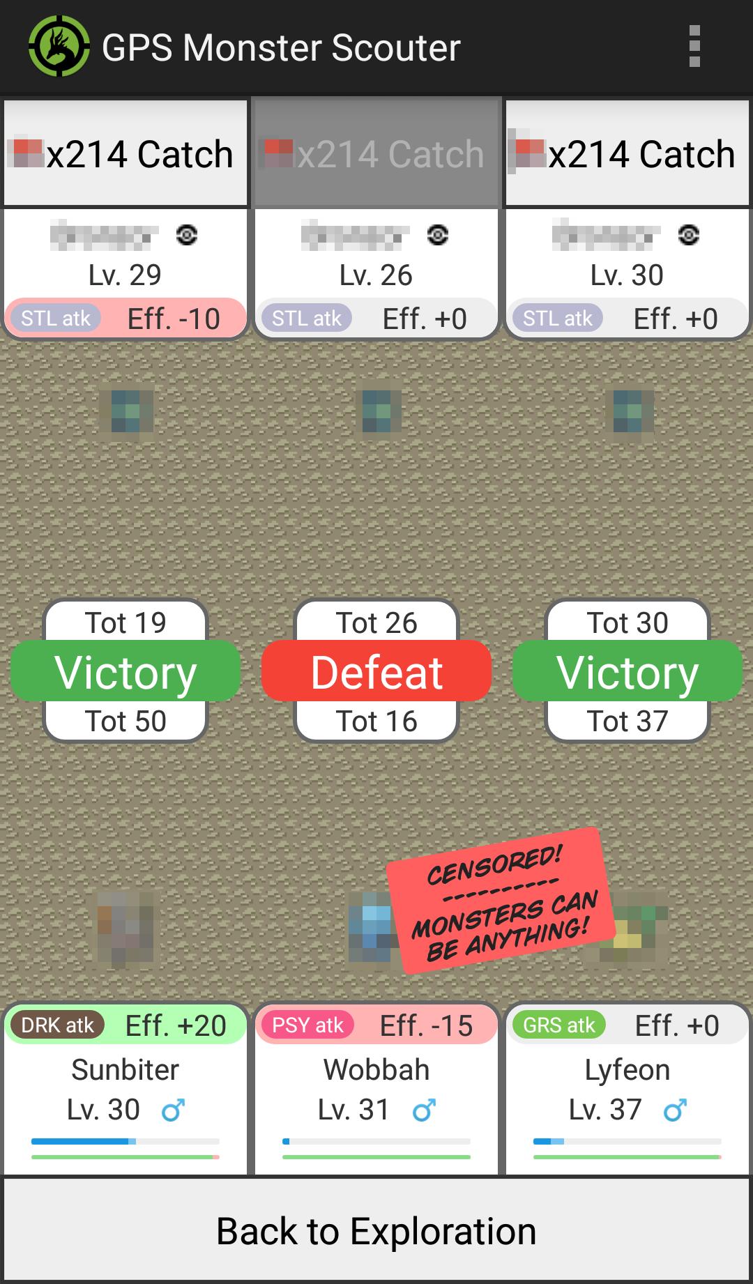 GPS Monster Scouter 0.24.11 Screenshot 4