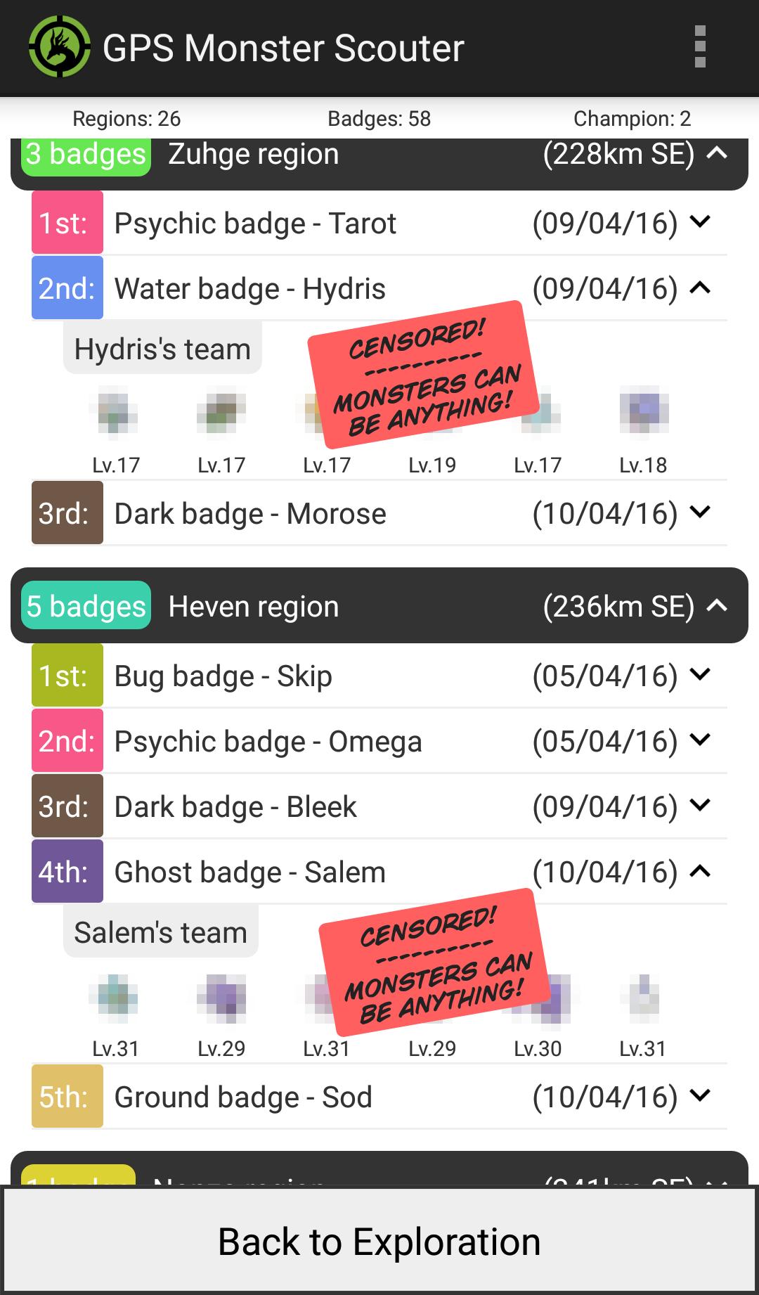 GPS Monster Scouter 0.24.11 Screenshot 7