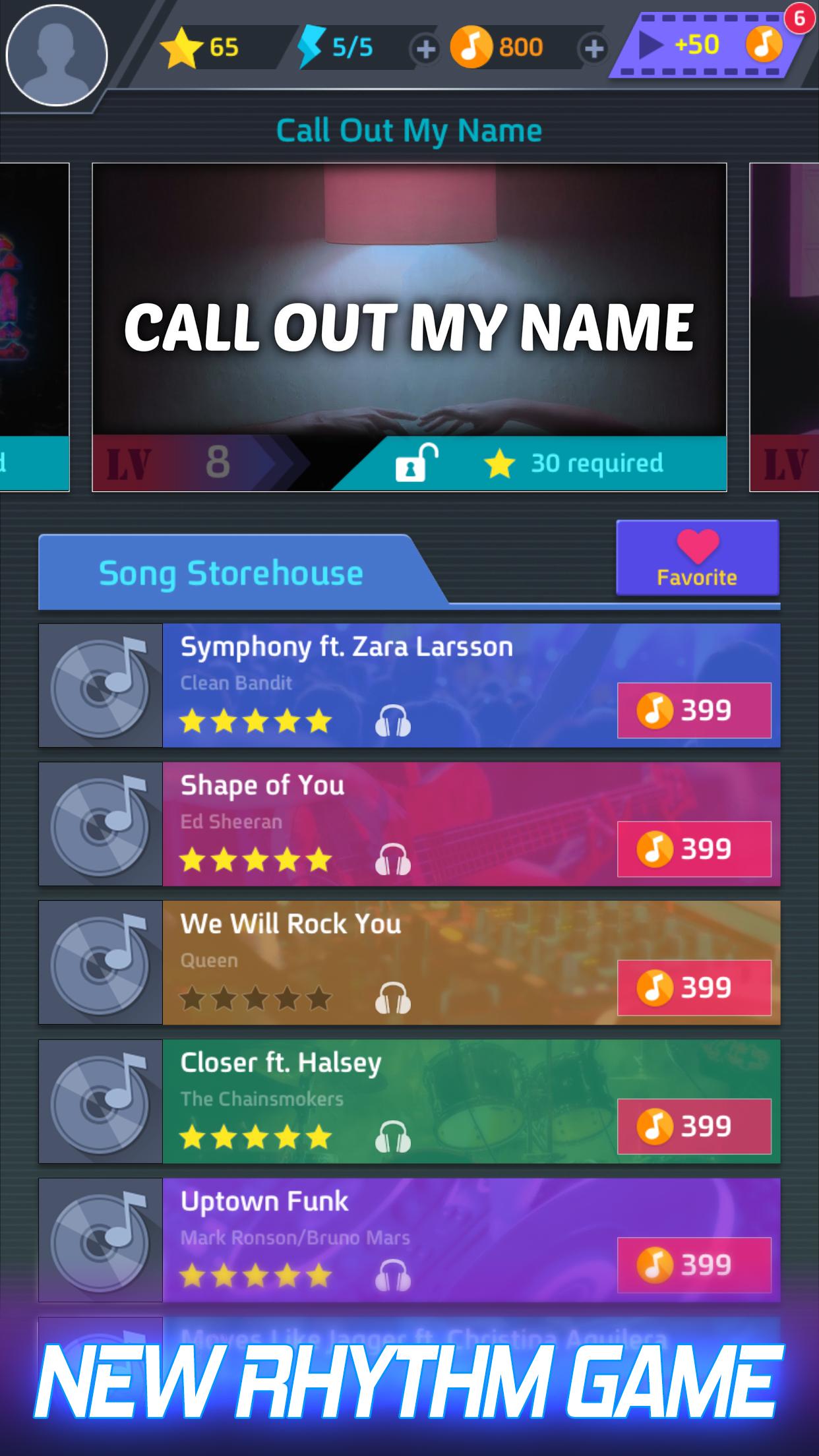 Tap Tap Music-Pop Songs 1.4.8 Screenshot 1