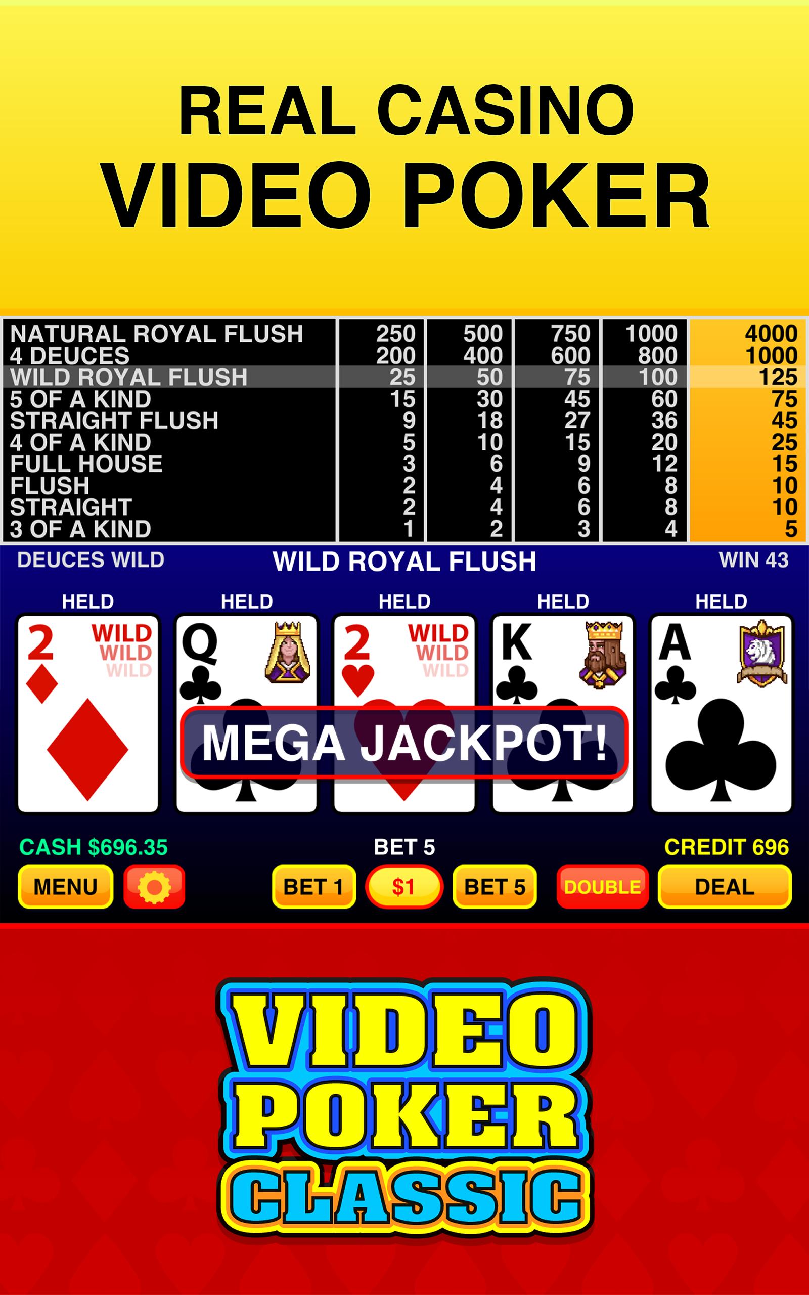 Video Poker Classic Free 3.6.1 Screenshot 1