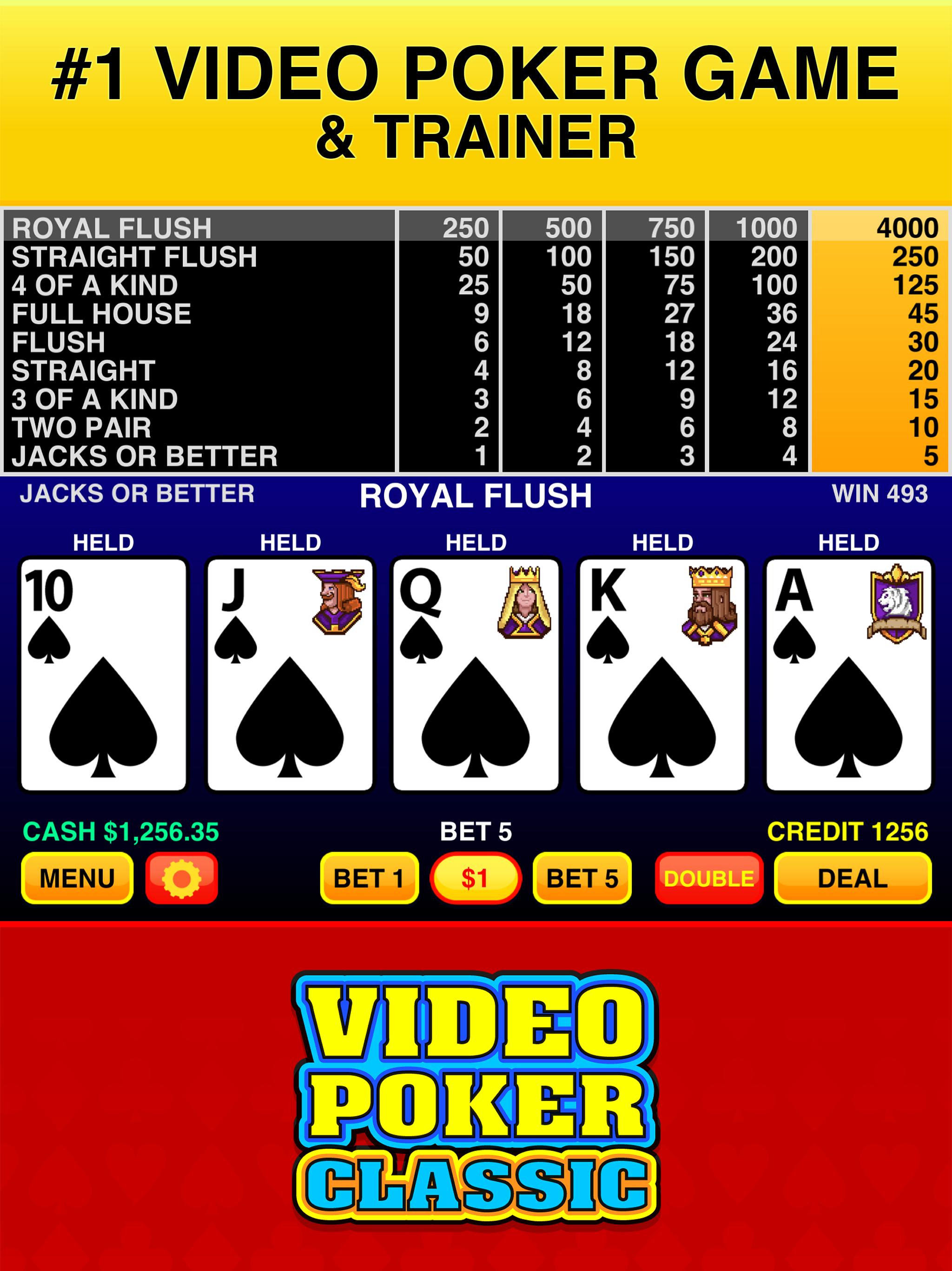 Video Poker Classic Free 3.6.1 Screenshot 13