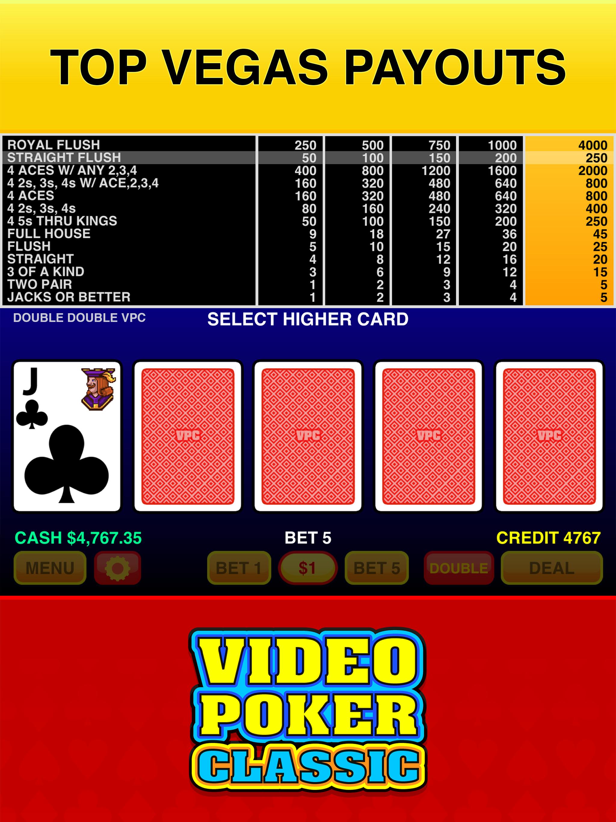 Video Poker Classic Free 3.6.1 Screenshot 15