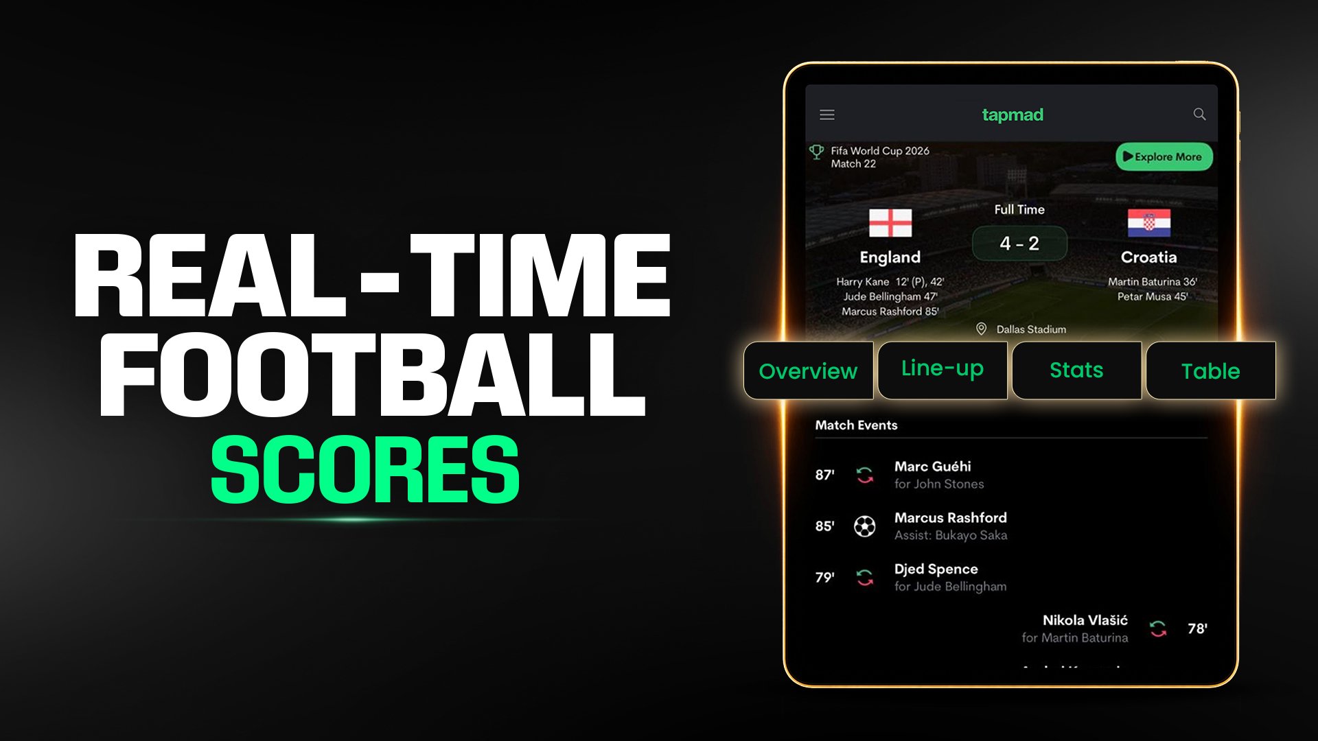 tapmadTV: Live Sports 2.0.96 Screenshot 19