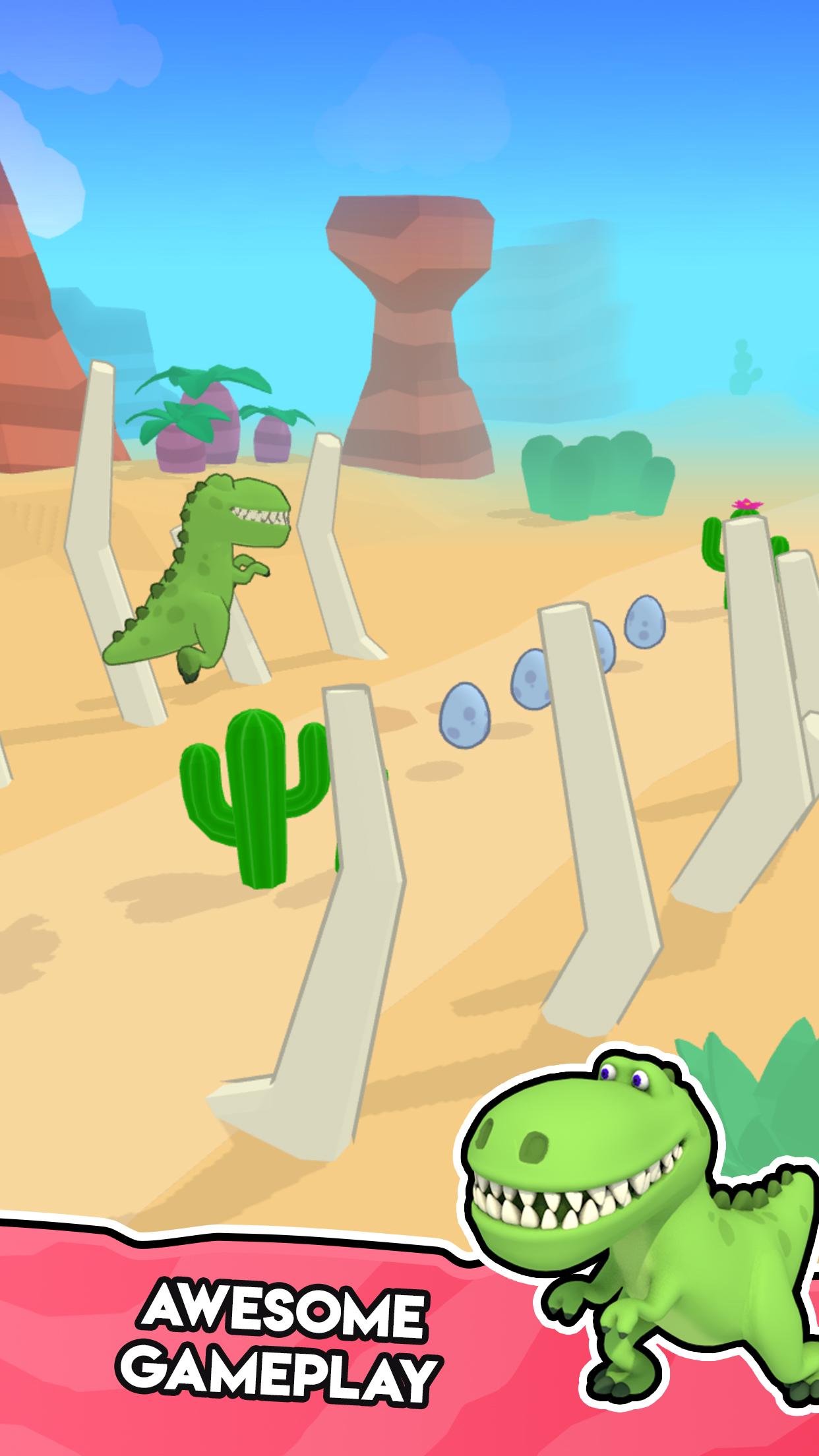 Dino Run 3D 1.1.2 Screenshot 2