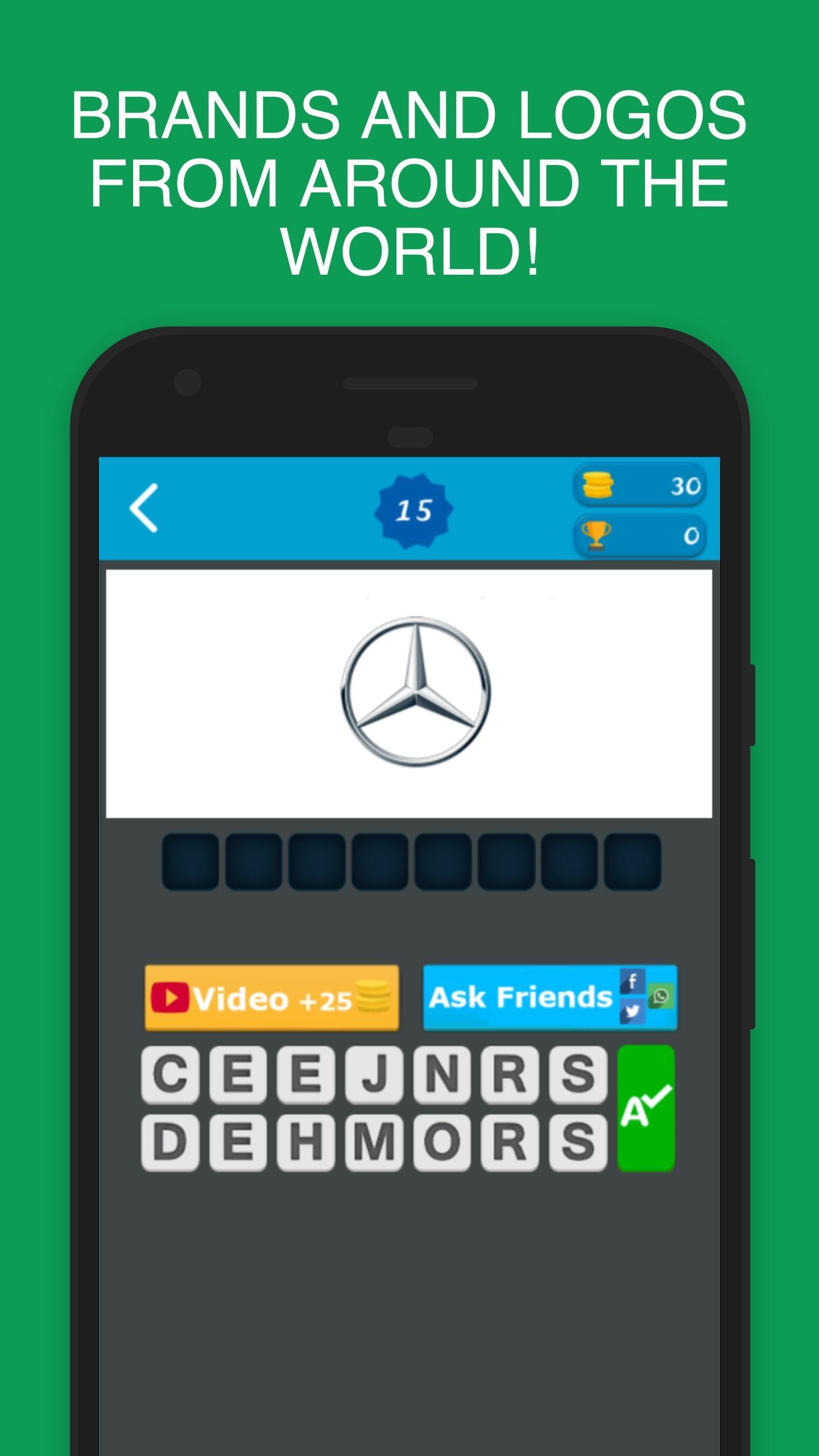 Guess The Brand: Logo Quiz Game Free 1.9.5 Screenshot 1