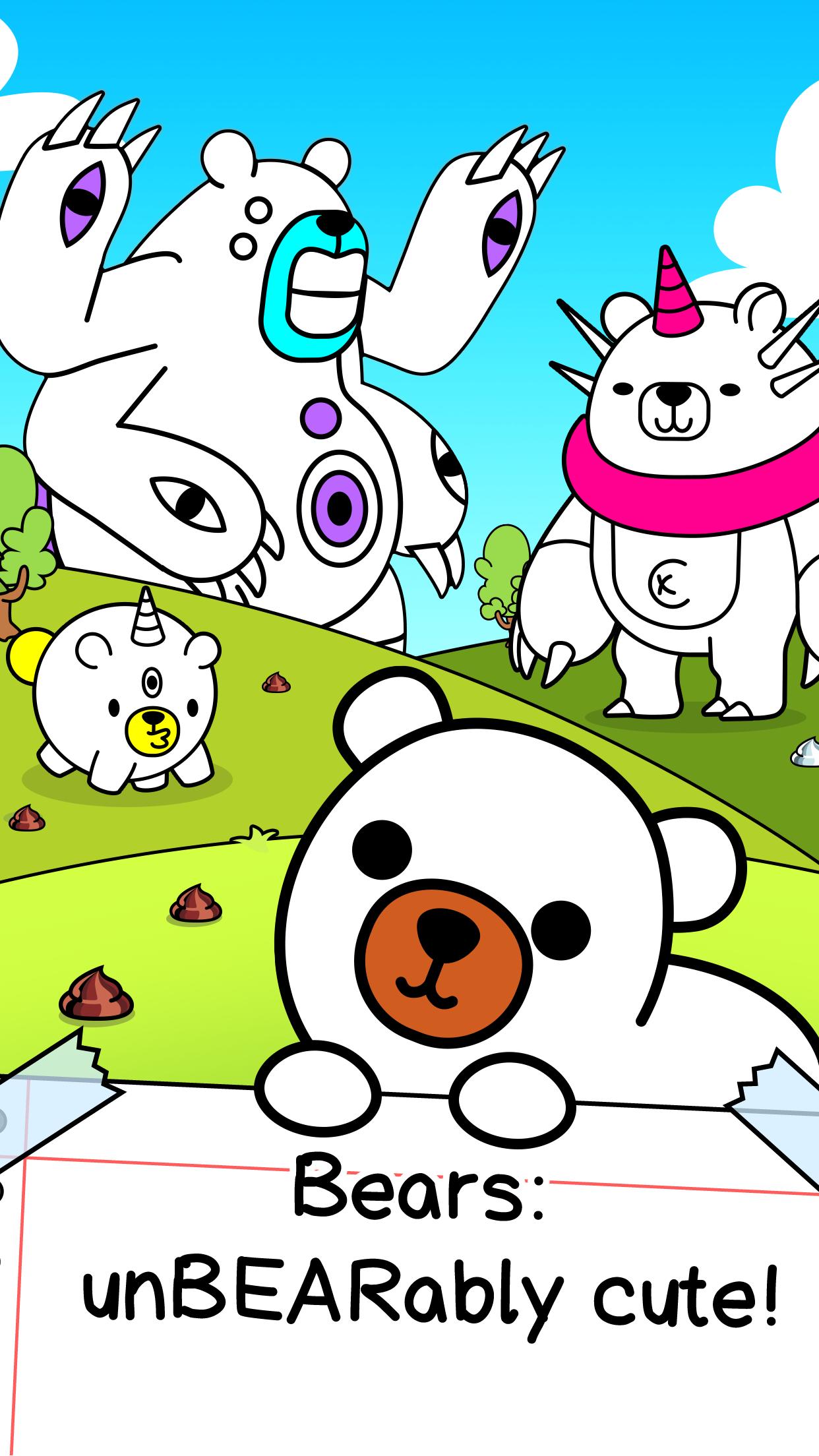 Bear Evolution UnBEARably Fun Clicker Game 1.0 Screenshot 1