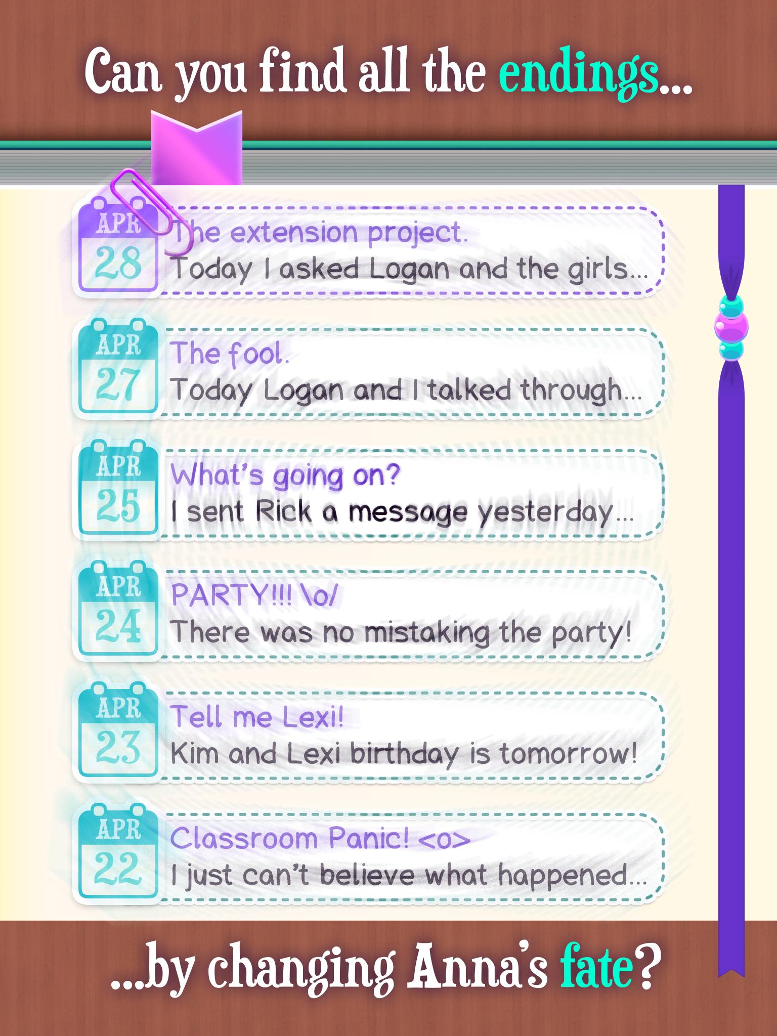 Dear Diary Teen Interactive Story Game 1.4.8 Screenshot 14