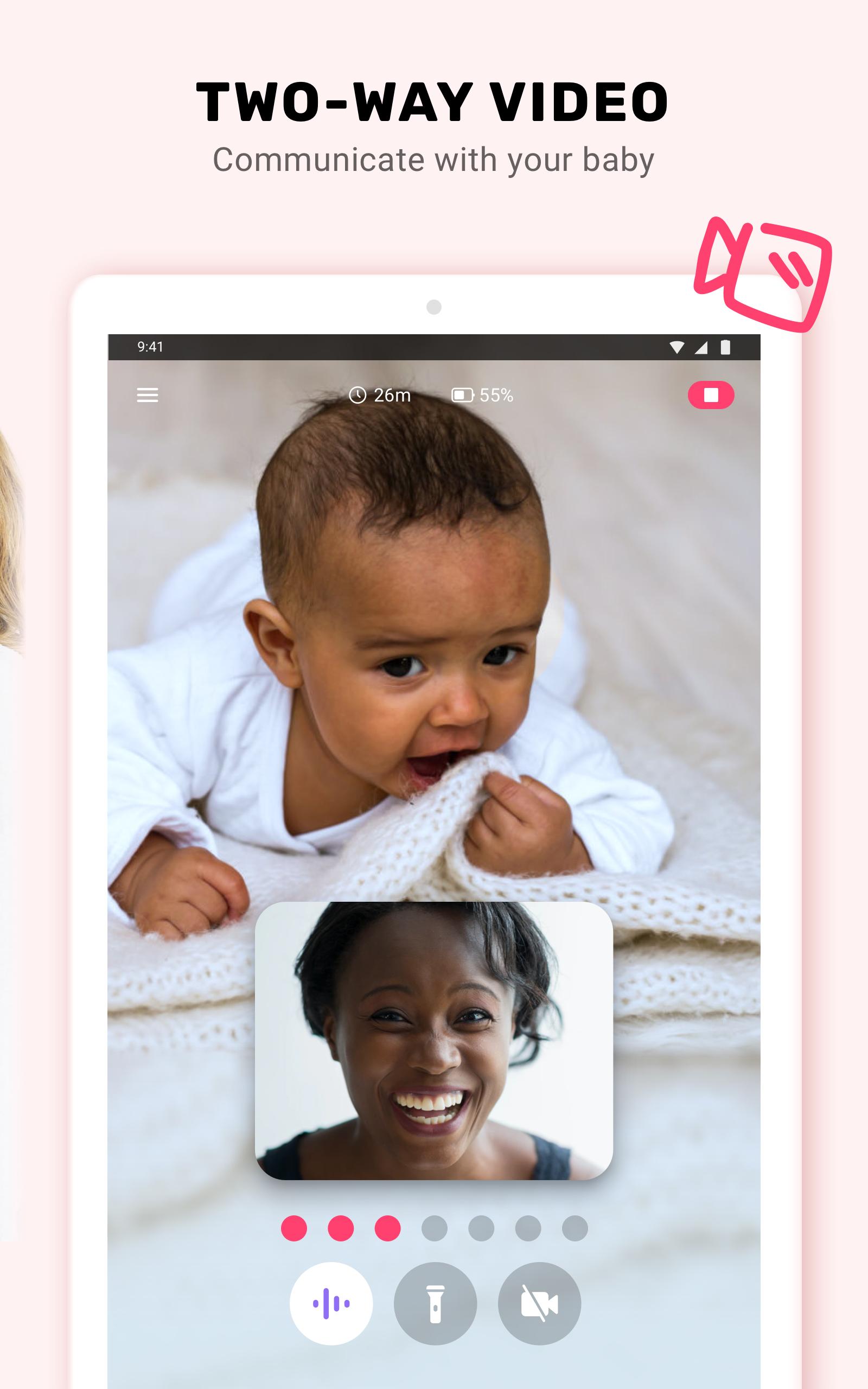 Bibino Baby Monitor & Video Nanny Cam For Parents 2.1.11 Screenshot 10