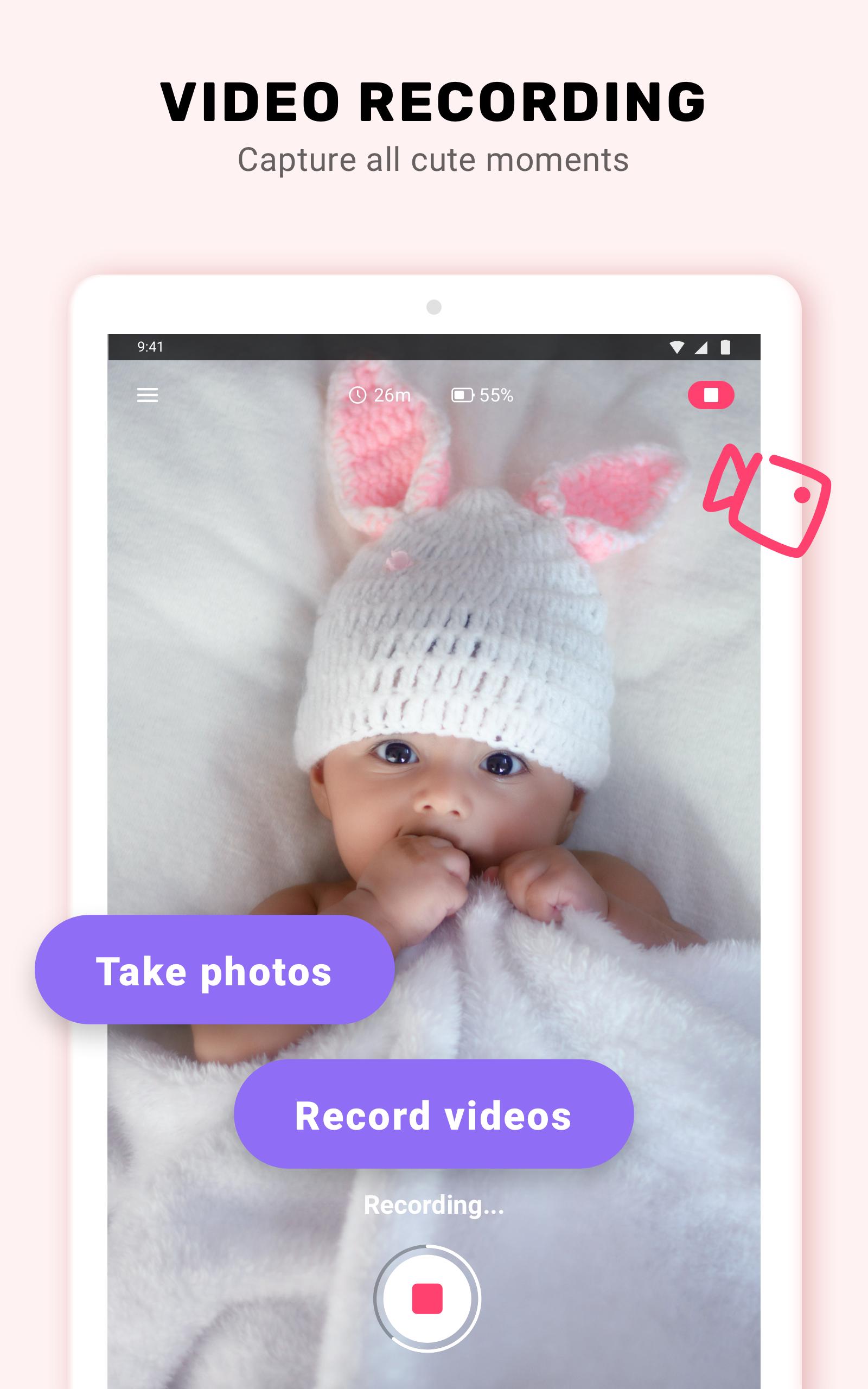 Bibino Baby Monitor & Video Nanny Cam For Parents 2.1.11 Screenshot 12