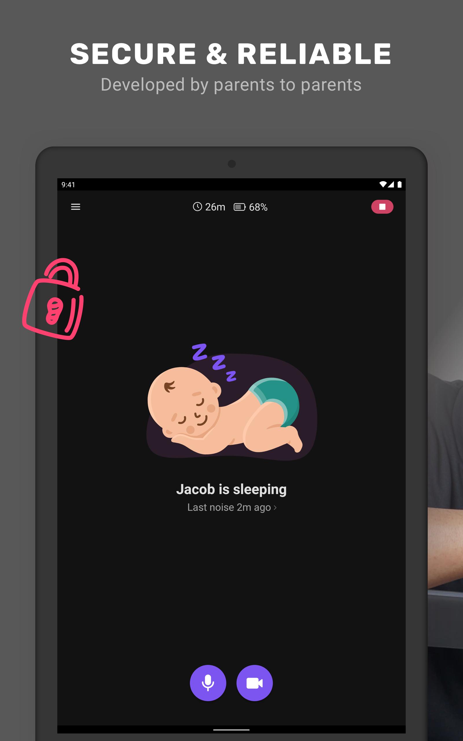 Bibino Baby Monitor & Video Nanny Cam For Parents 2.1.11 Screenshot 15