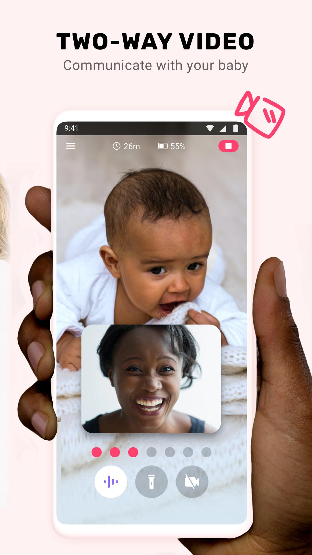 Bibino Baby Monitor & Video Nanny Cam For Parents 2.1.11 Screenshot 2