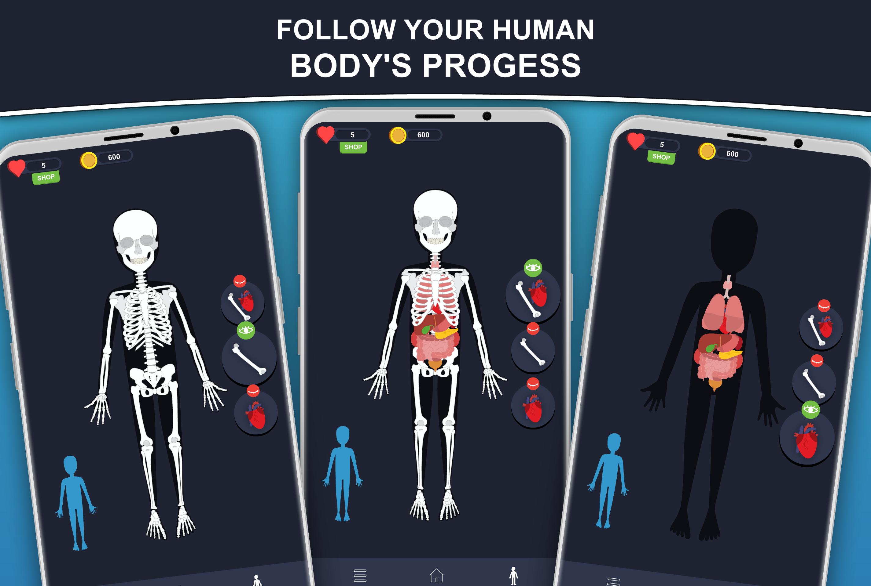 Anato Trivia Quiz on Human Anatomy 3.1.0 Screenshot 2