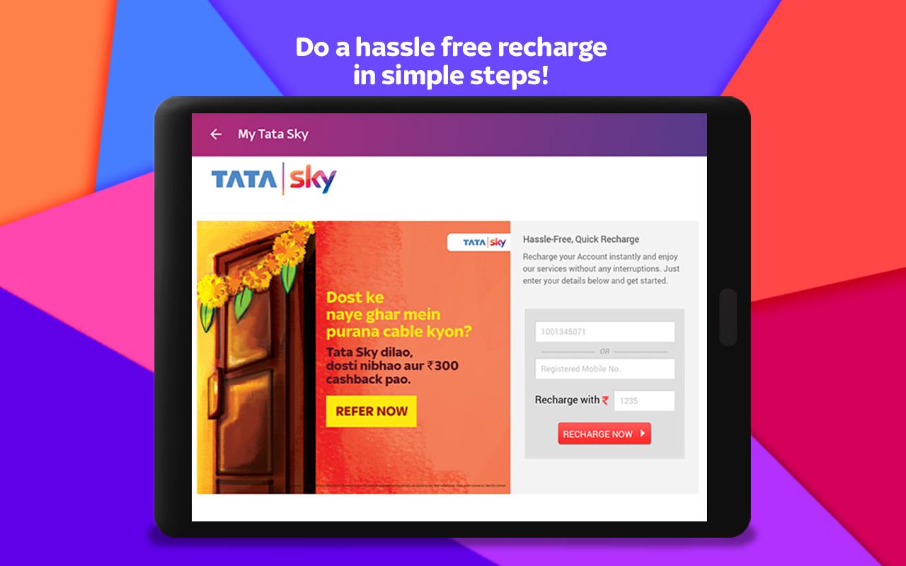 Tata Sky Mobile- Live TV, Movies, Sports, Recharge 9.9 Screenshot 10