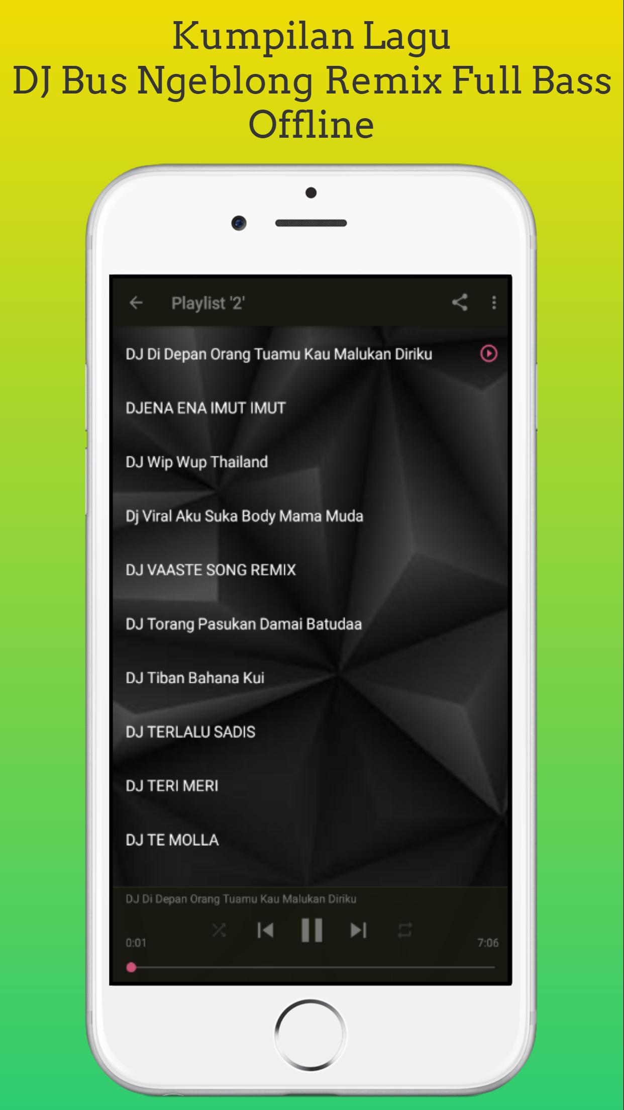 dj bus ngeblonga Remix Full Bass Offline 1.2 Screenshot 6