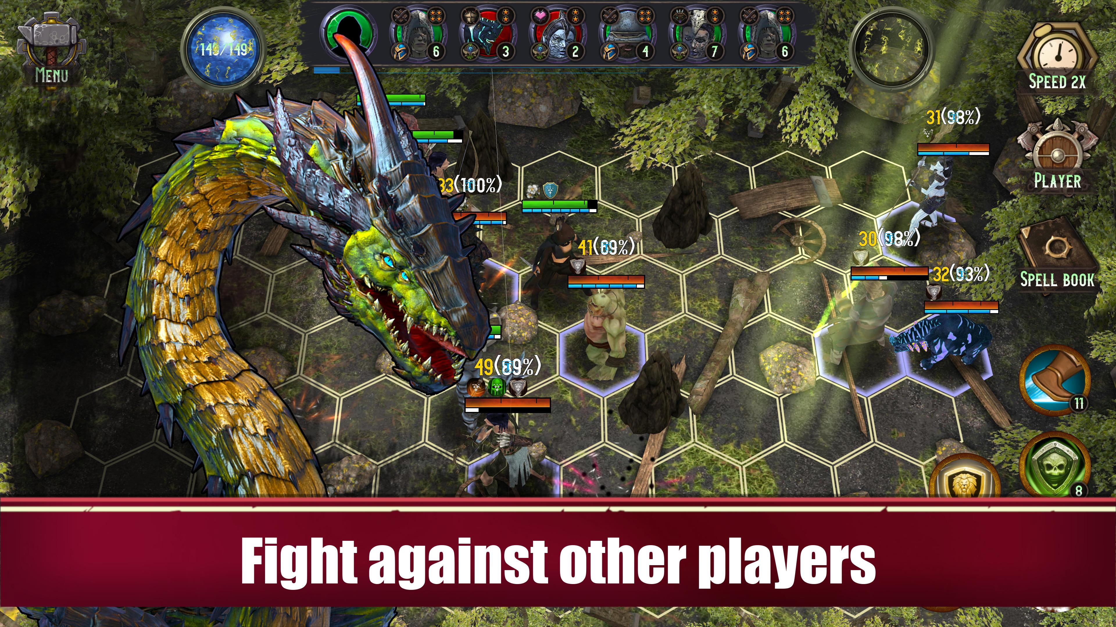 Azedeem: Heroes of Past. Tactical turn-based RPG. 1.2.9.1 Screenshot 6