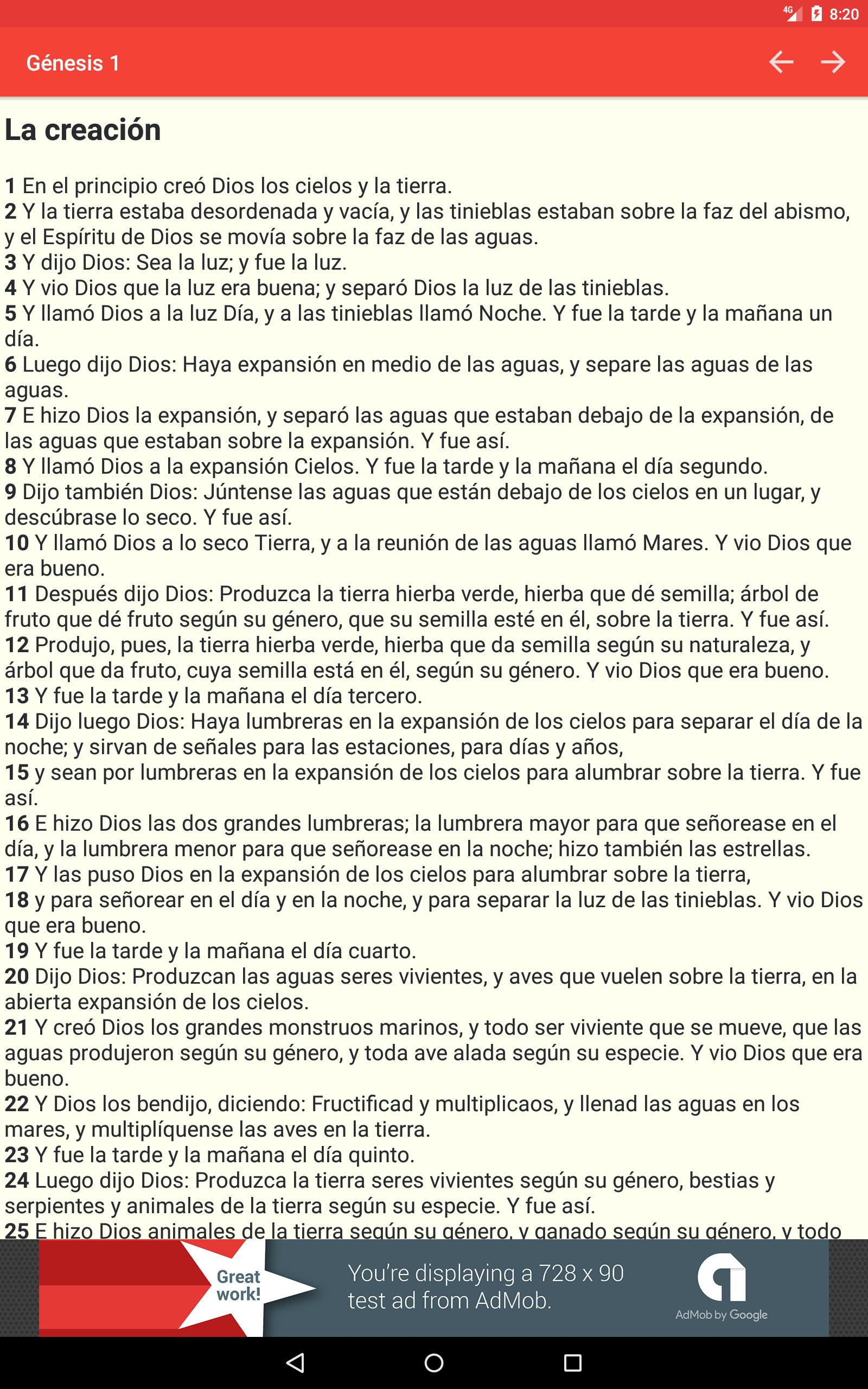 Santa Biblia Gratis 4.4.1 Screenshot 11