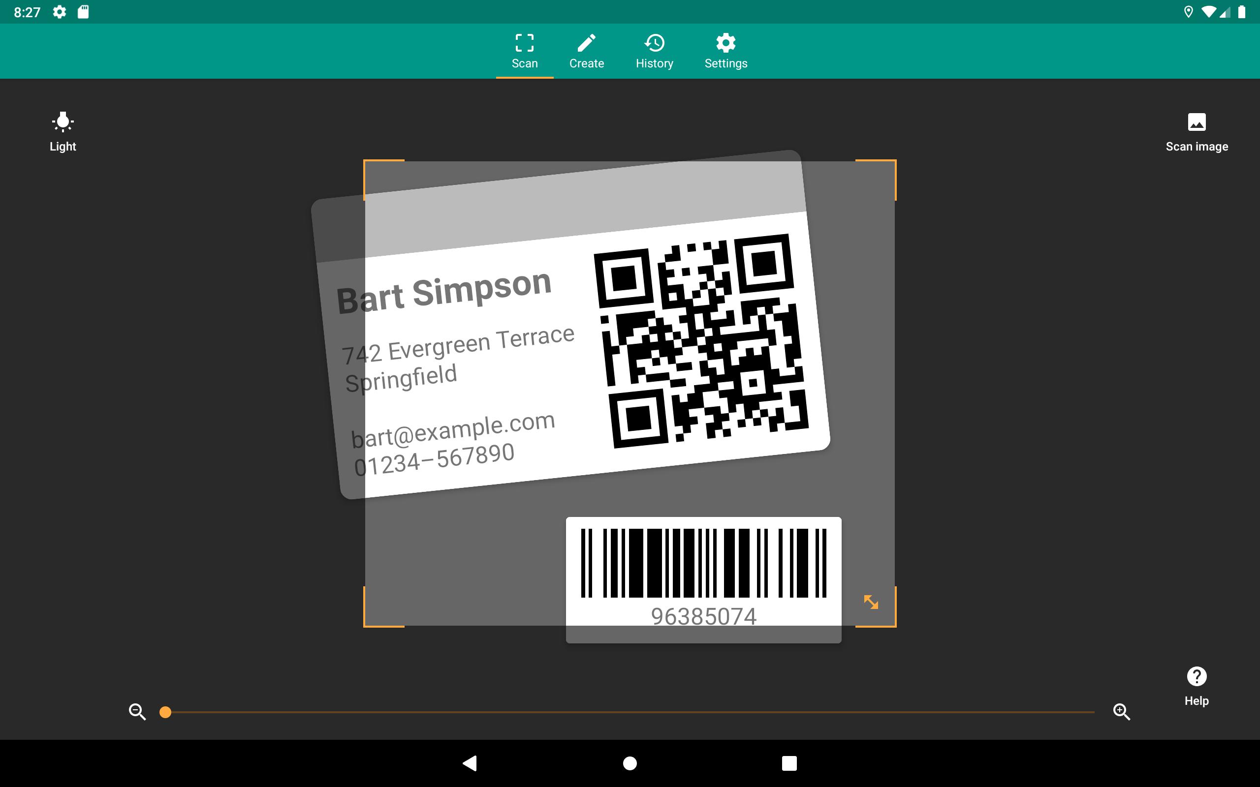 QR & Barcode Reader 2.6.7-L Screenshot 9