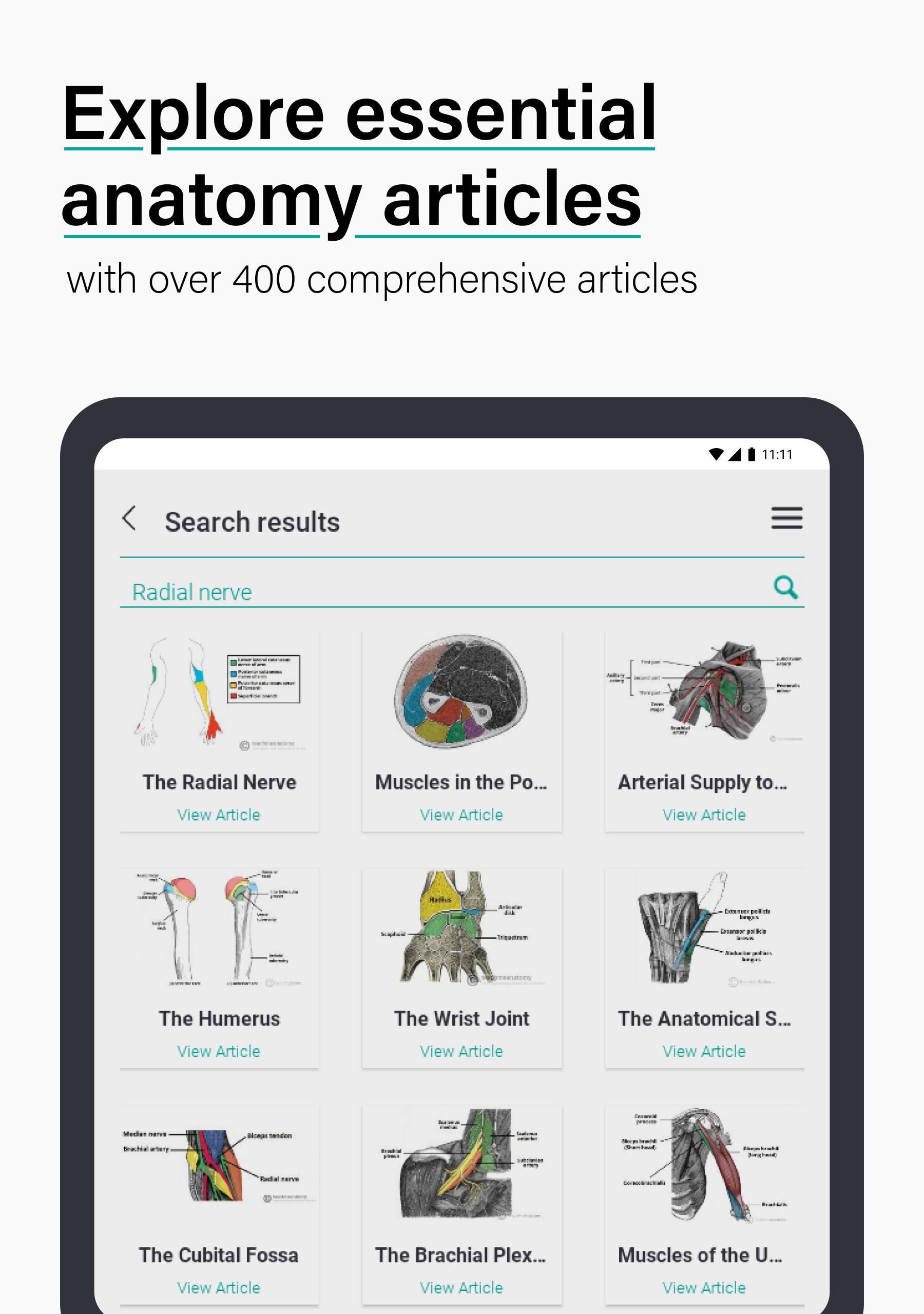 Teach Me Anatomy: 3D Human Body & Clinical Quizzes 5.13 Screenshot 13
