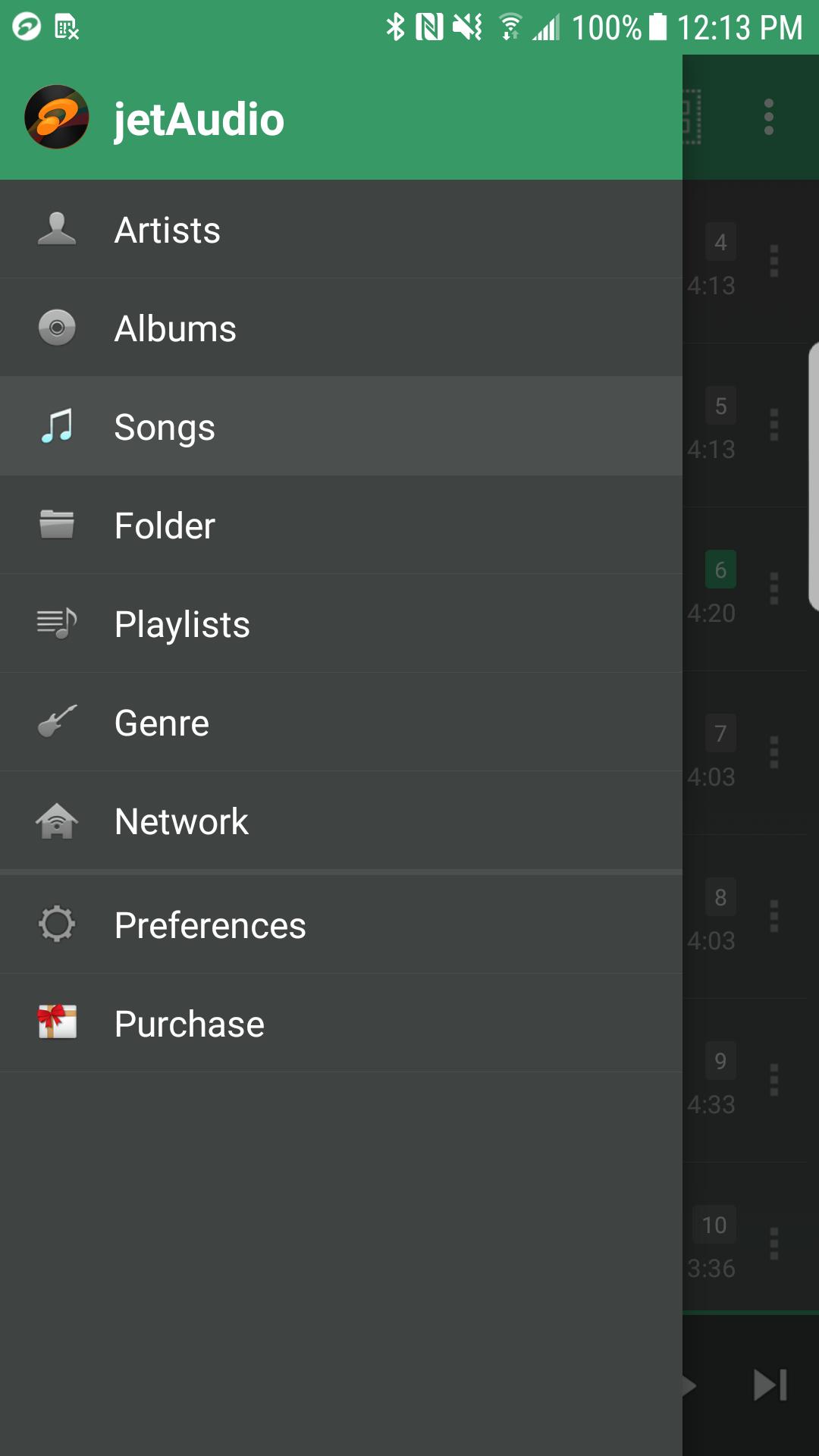 jetAudio HD Music Player 10.5.0 Screenshot 2