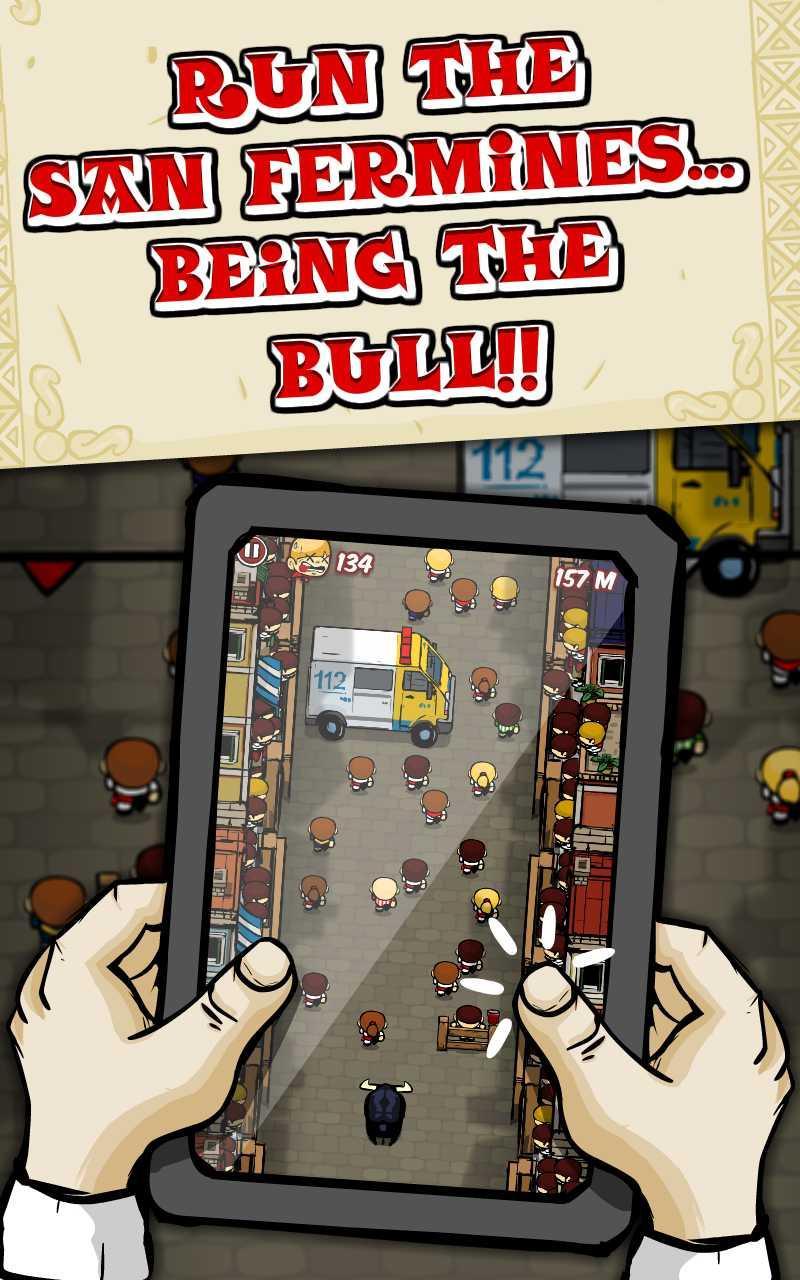Bad San Fermin Bullrun Revenge 1.4.2 Screenshot 12