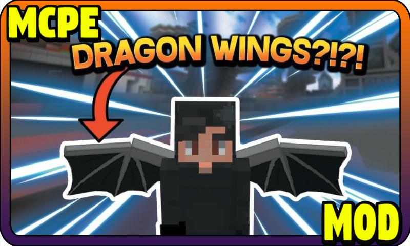 Dragon Wing Addon MCPE - Minecraft Mod 4.4 Screenshot 5