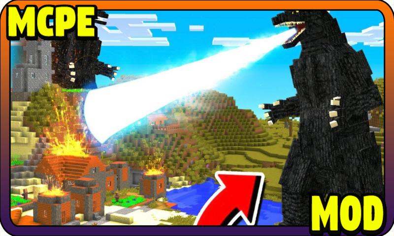 Godzilla The King of The Monsters Addon MCPE 2.8 Screenshot 2