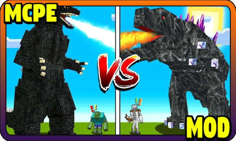 Godzilla The King of The Monsters Addon MCPE 2.8 Screenshot 3