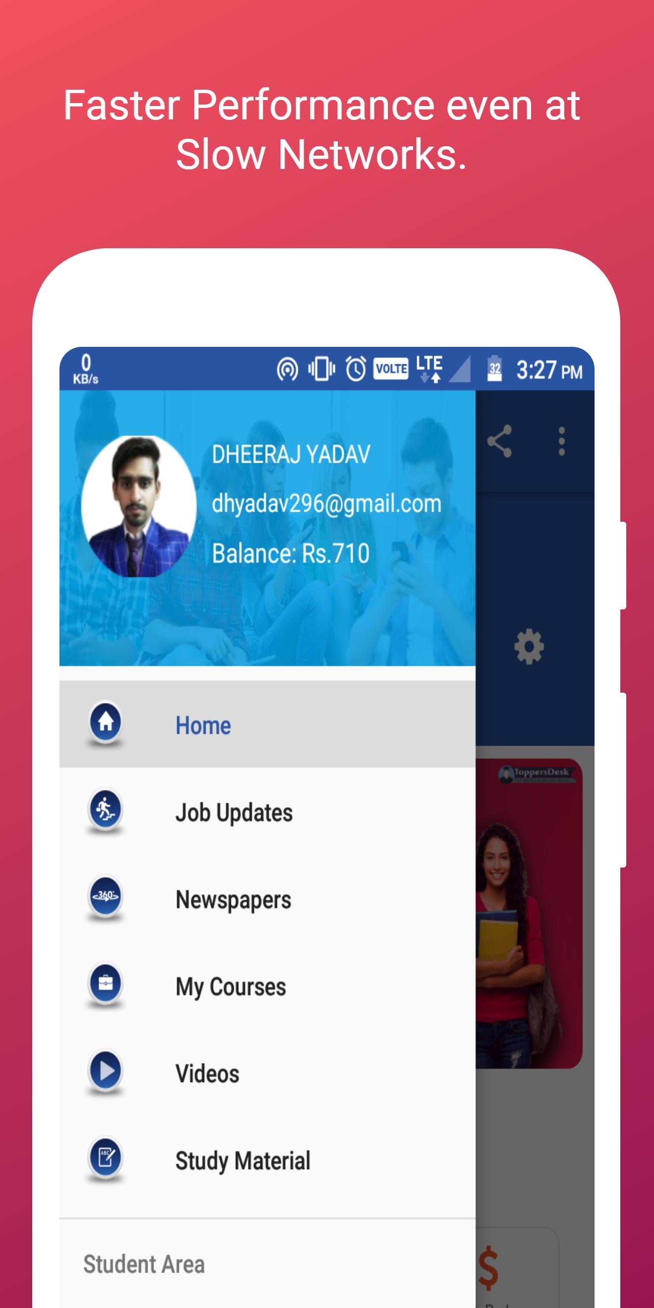 Toppersdesk Online Exam Preparation App 2.1 Screenshot 6