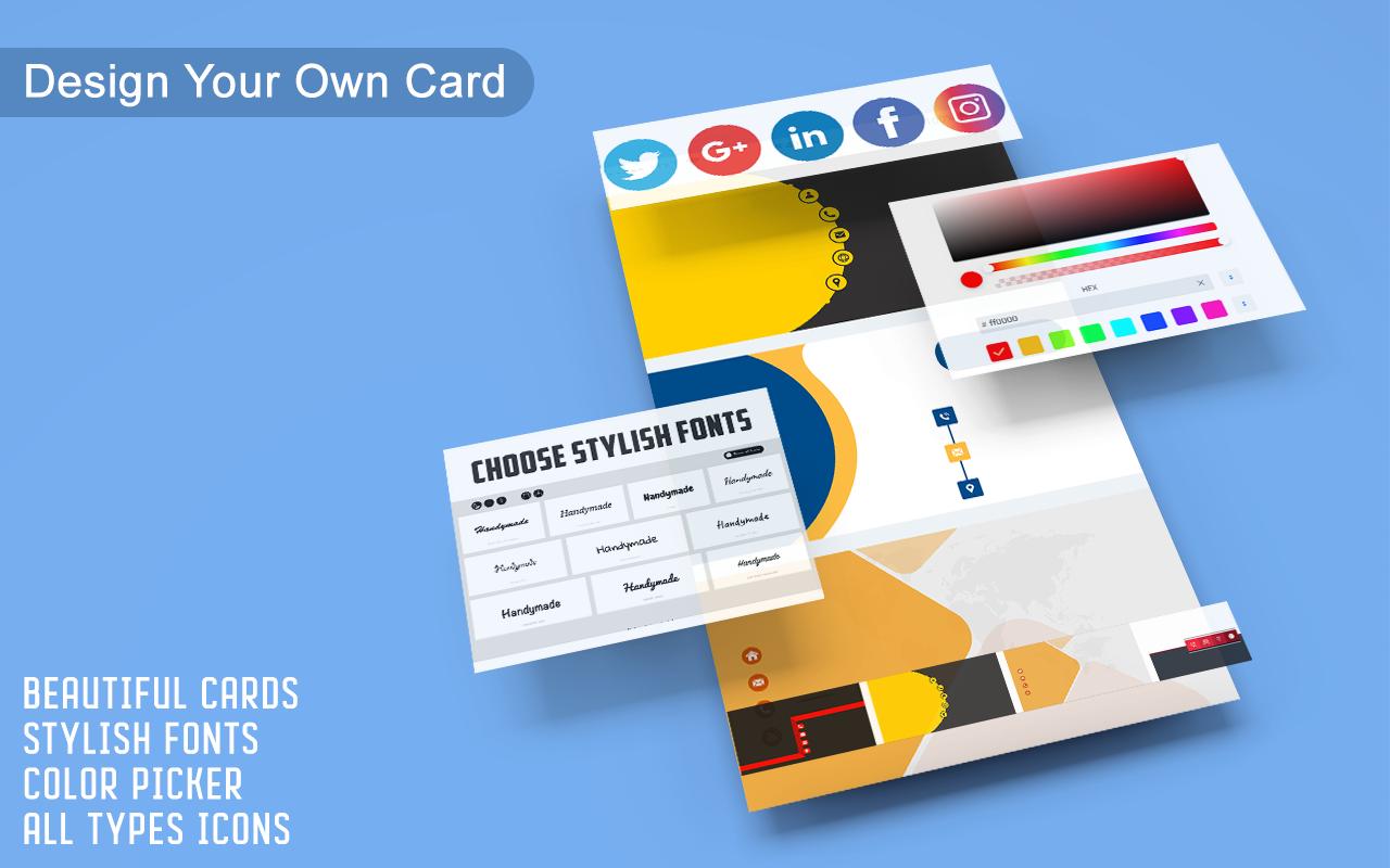 Business Card Maker – Free Employee Card maker 30.0.1 Screenshot 3