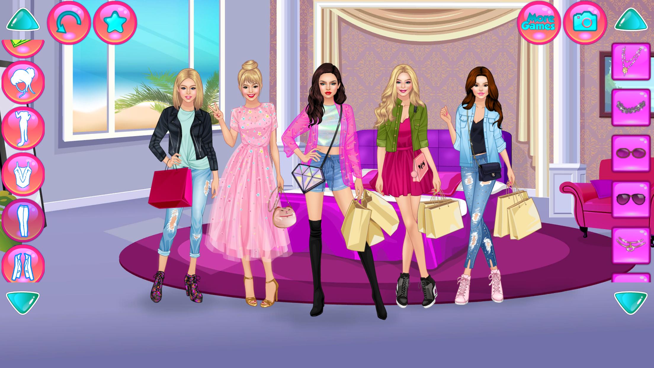 Girl Squad Fashion - BFF Fashionista Dress Up 1.4 Screenshot 1