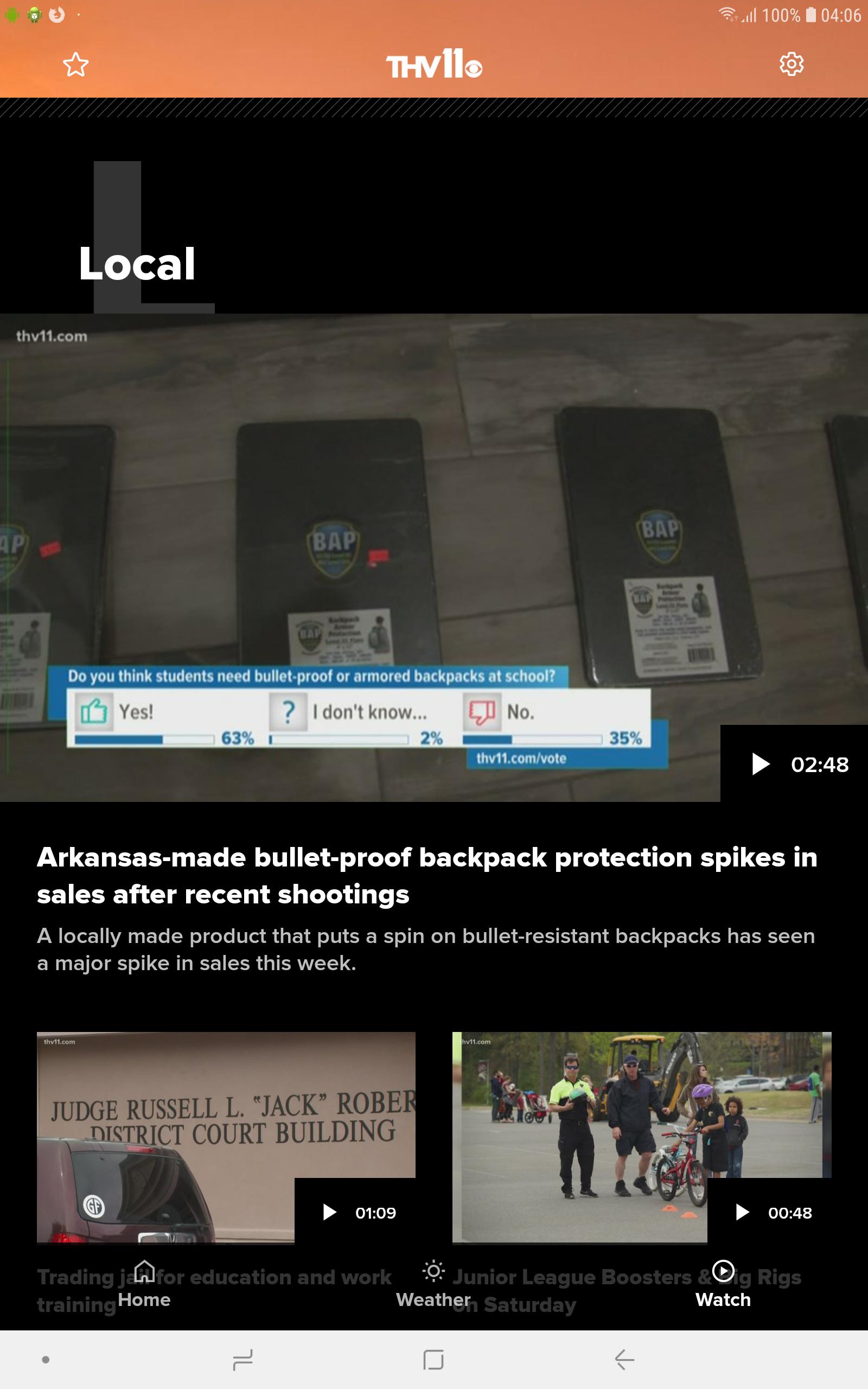 Arkansas News from THV11 43.2.41 Screenshot 7