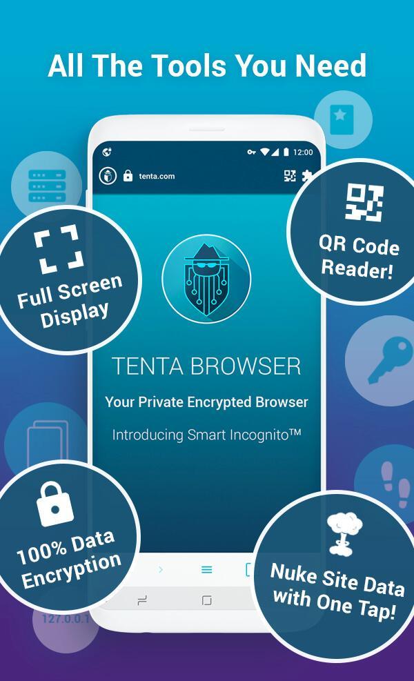 Tenta Private VPN Browser + Ad Blocker (Beta) 3.1.2 Screenshot 4