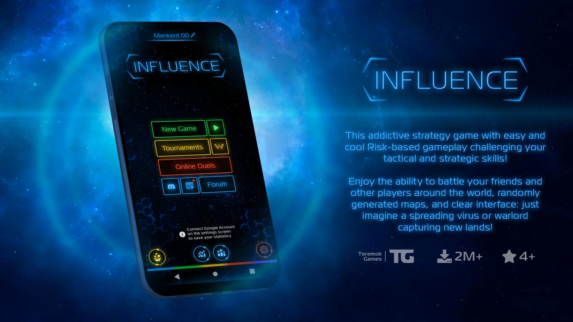Influence 3.0.7 Screenshot 1