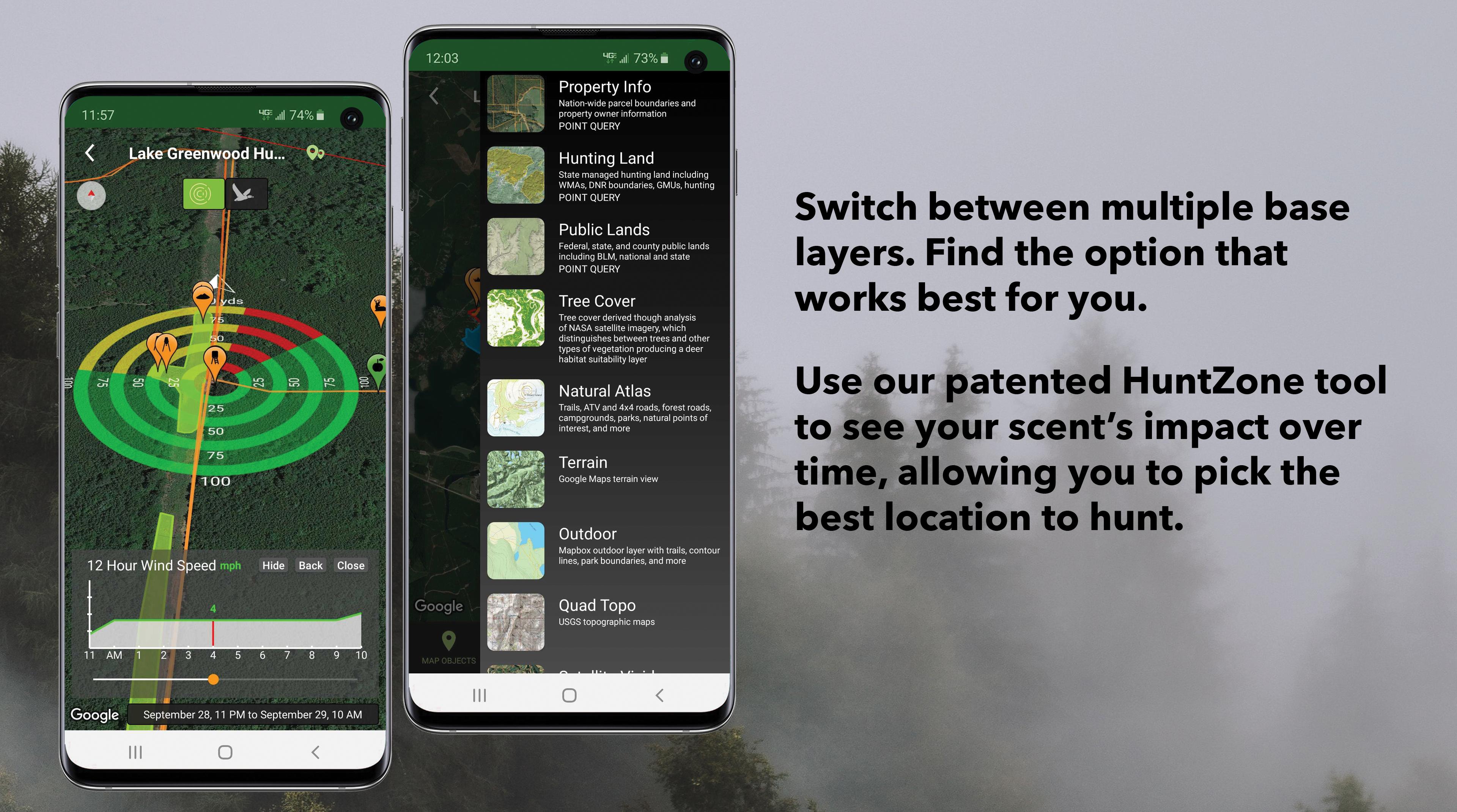 HuntStand Hunting Maps, GPS Tools, Weather 6.2.372 Screenshot 4