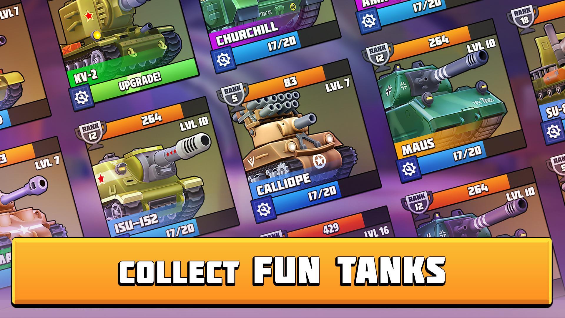 Tanks Brawl : Fun PvP Battles! 1.0.2600 Screenshot 2