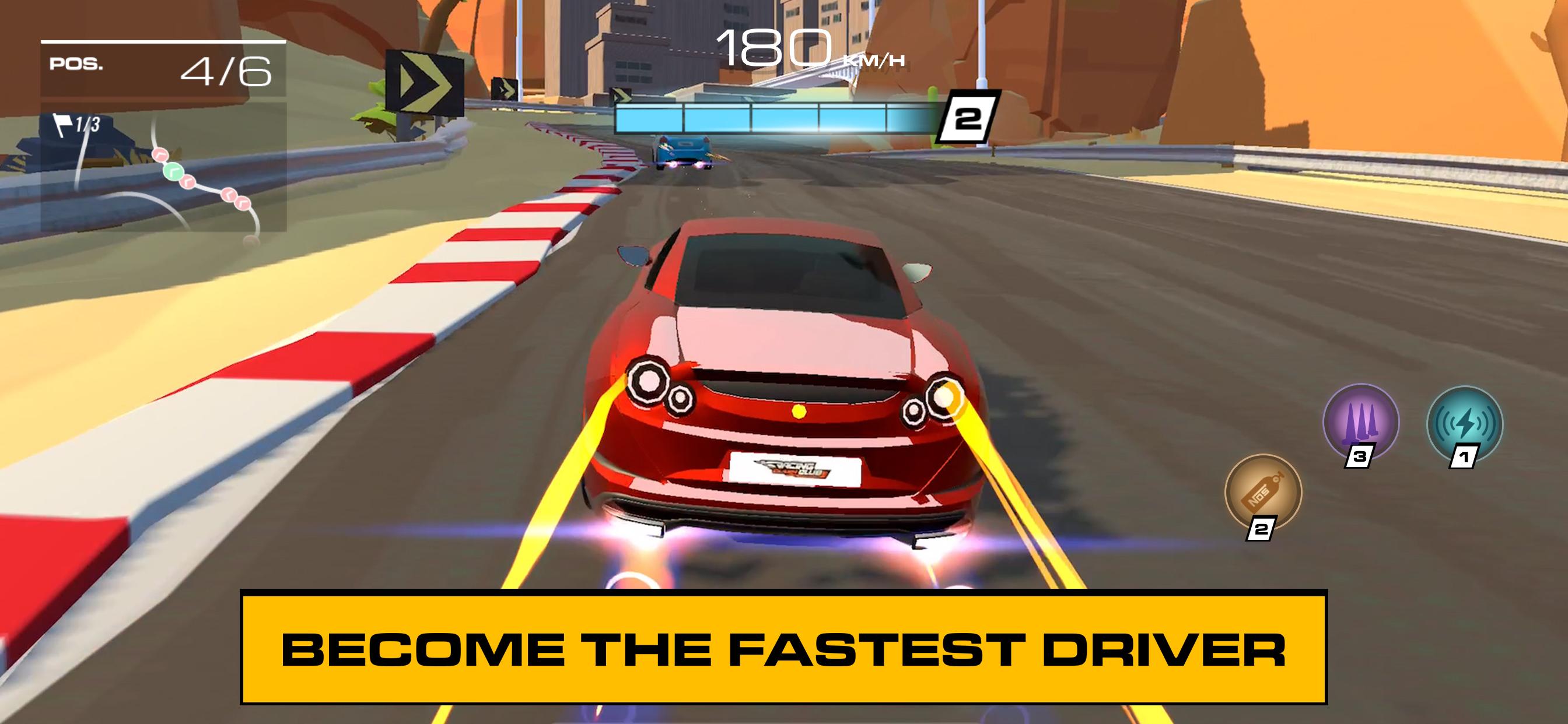 Racing Clash Club Free race games 1.3.6 Screenshot 1