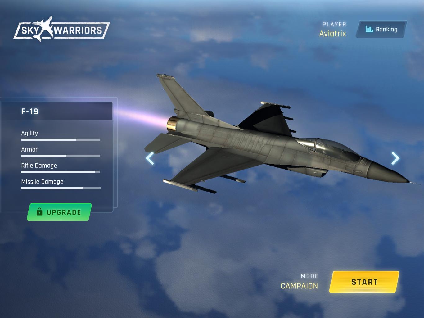 Sky Warriors Air Clash 0.3.0 Screenshot 10