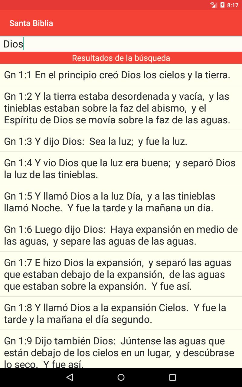 Santa Biblia Gratis 4.4.1 Screenshot 20