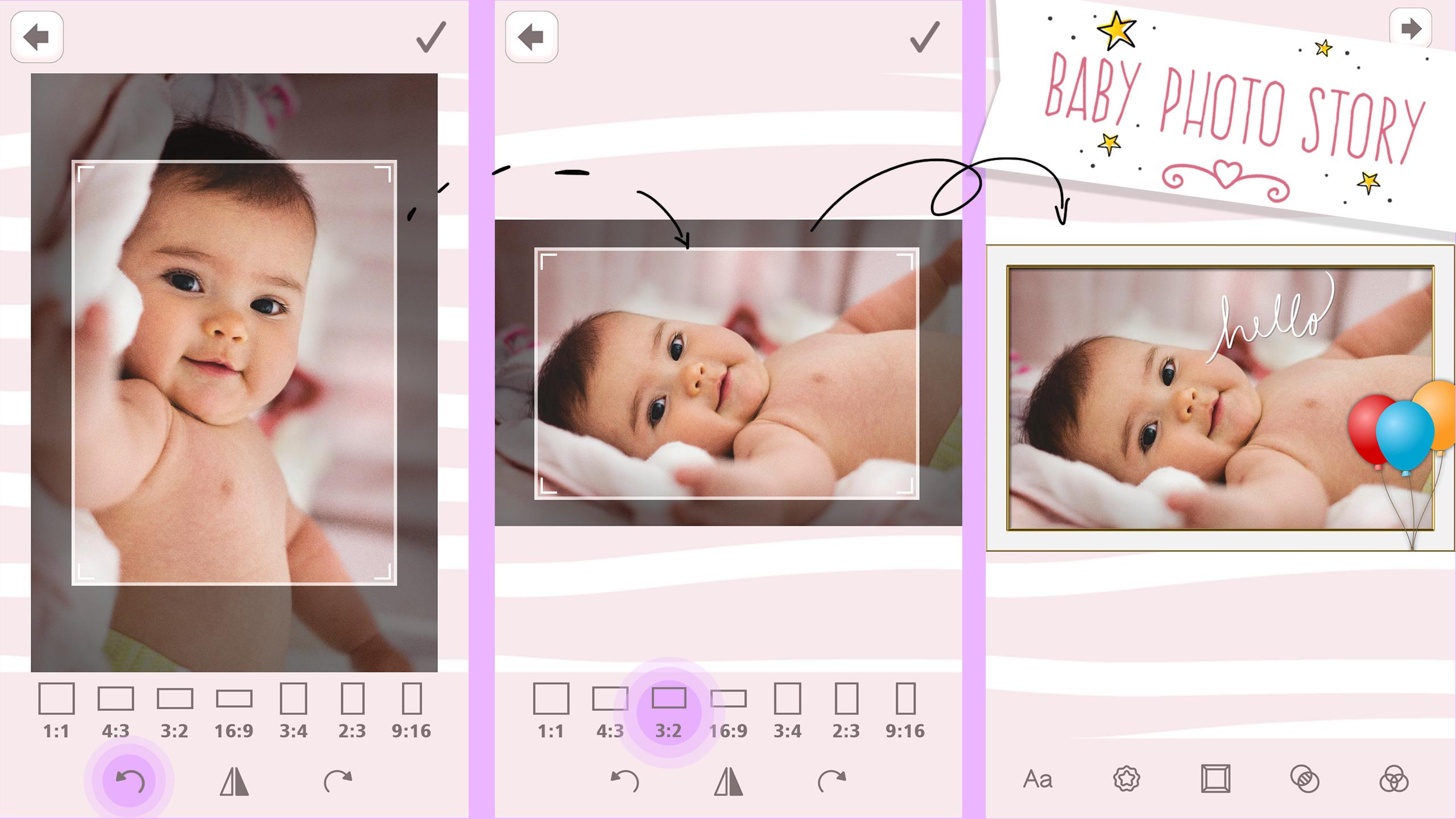 Baby Photo Story Maker 2.0 Screenshot 3
