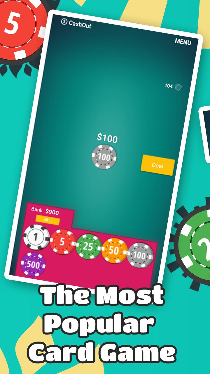 Casino Blackjack - Offline card game 2.0 Screenshot 2