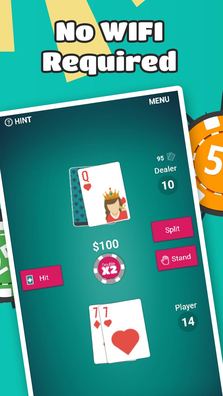 Casino Blackjack - Offline card game 2.0 Screenshot 3
