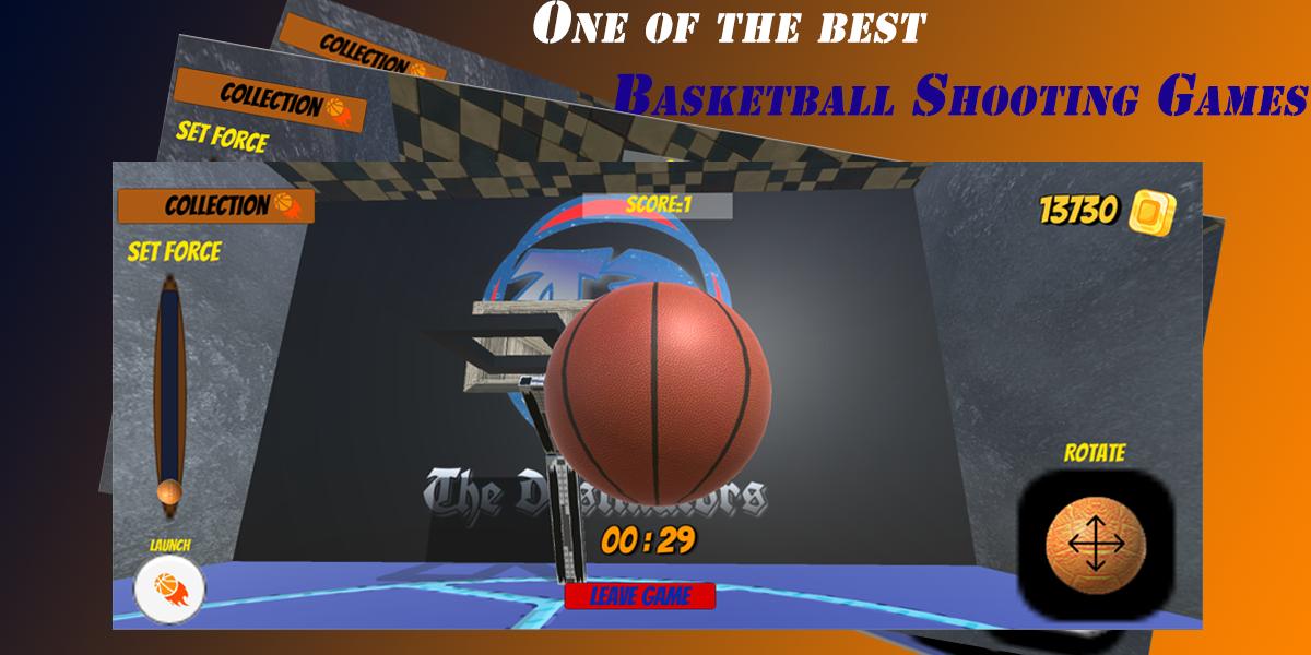 Basketball Shooter 3D - Best Offline Mobile Games 1.6 Screenshot 1