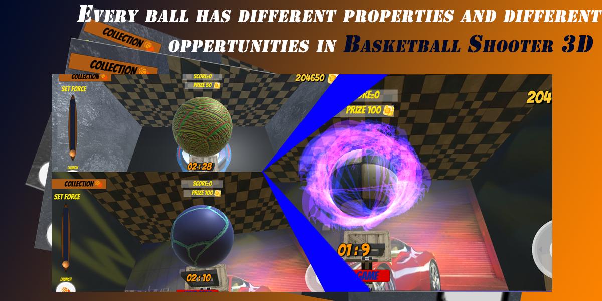 Basketball Shooter 3D - Best Offline Mobile Games 1.6 Screenshot 3