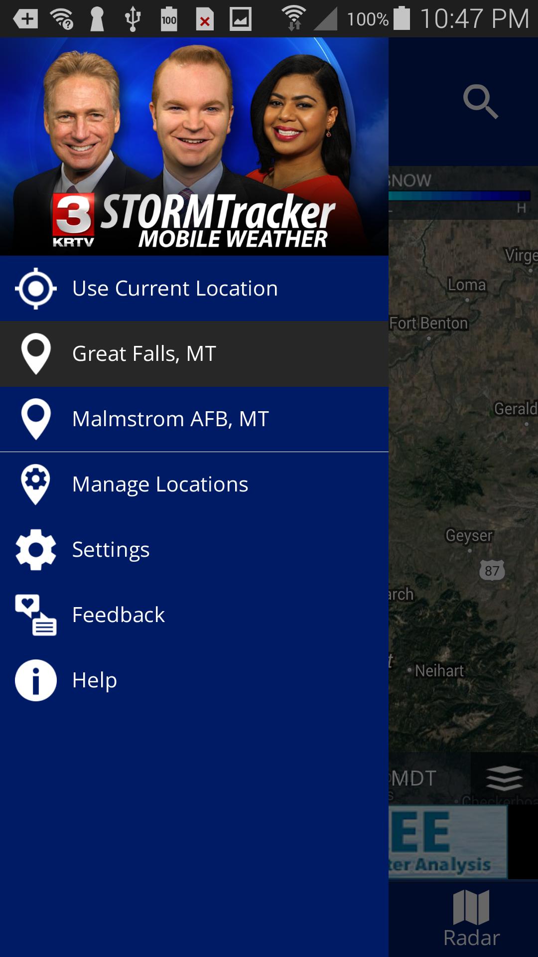 KRTV STORMTracker Weather App 5.3.702 Screenshot 5