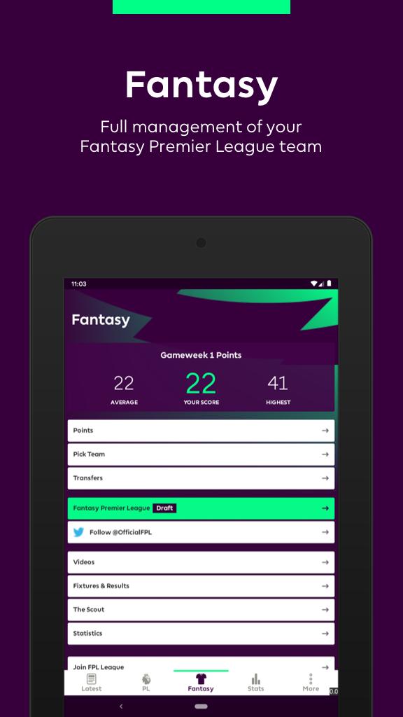 Premier League - Official App 2.4.0.2100 Screenshot 8