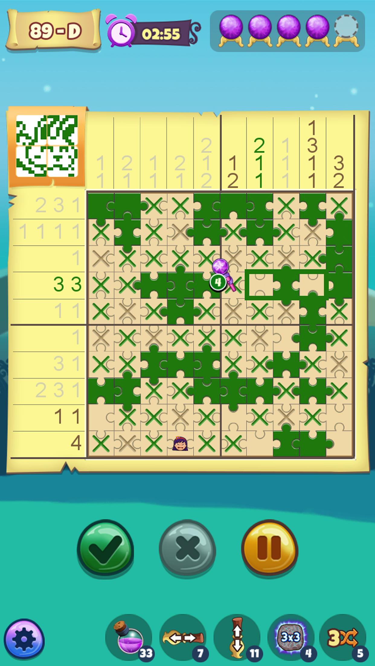 The Mystic Puzzland - Griddlers & Nonogram Puzzles 1.0.26 Screenshot 1