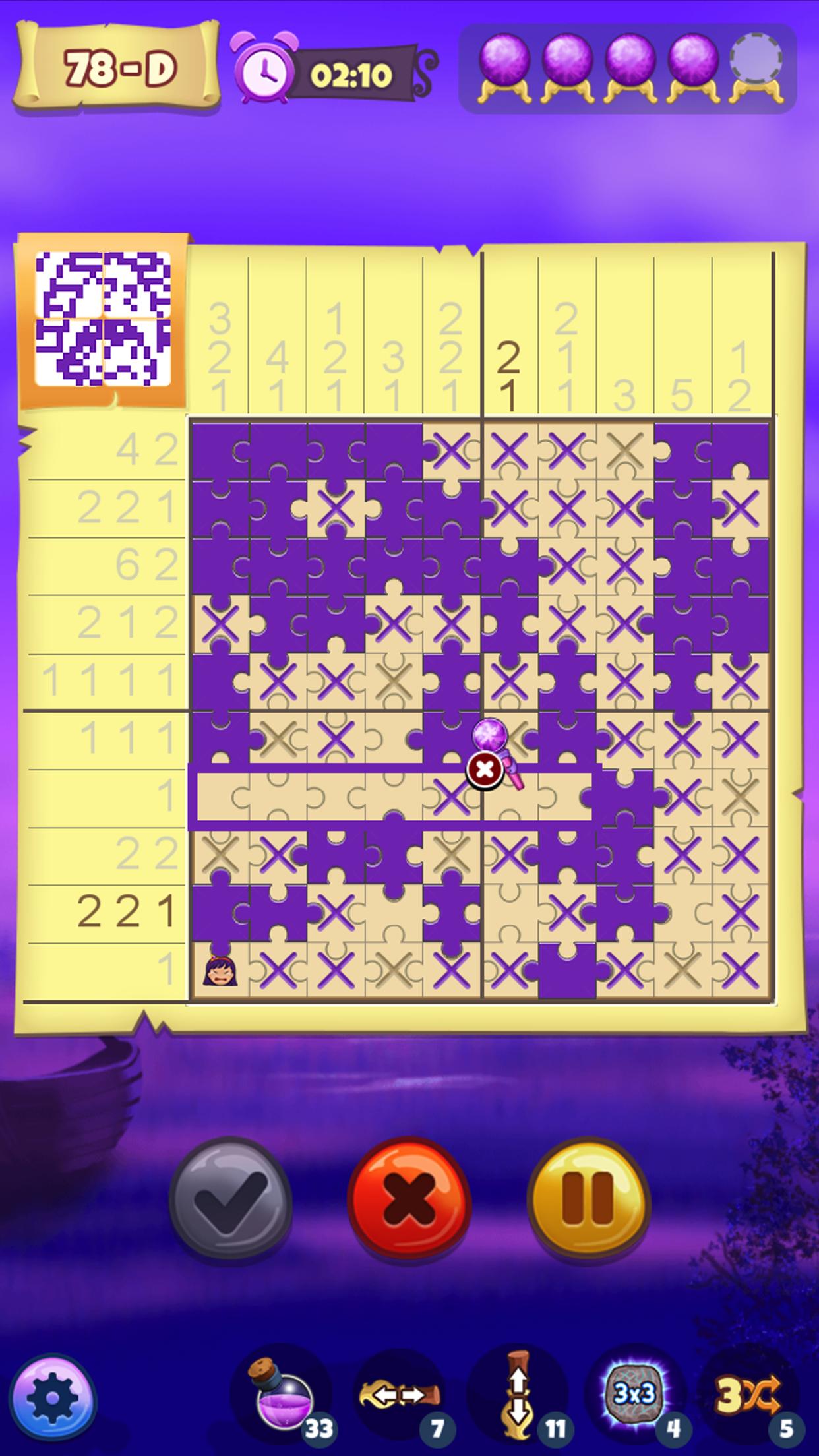 The Mystic Puzzland - Griddlers & Nonogram Puzzles 1.0.26 Screenshot 2