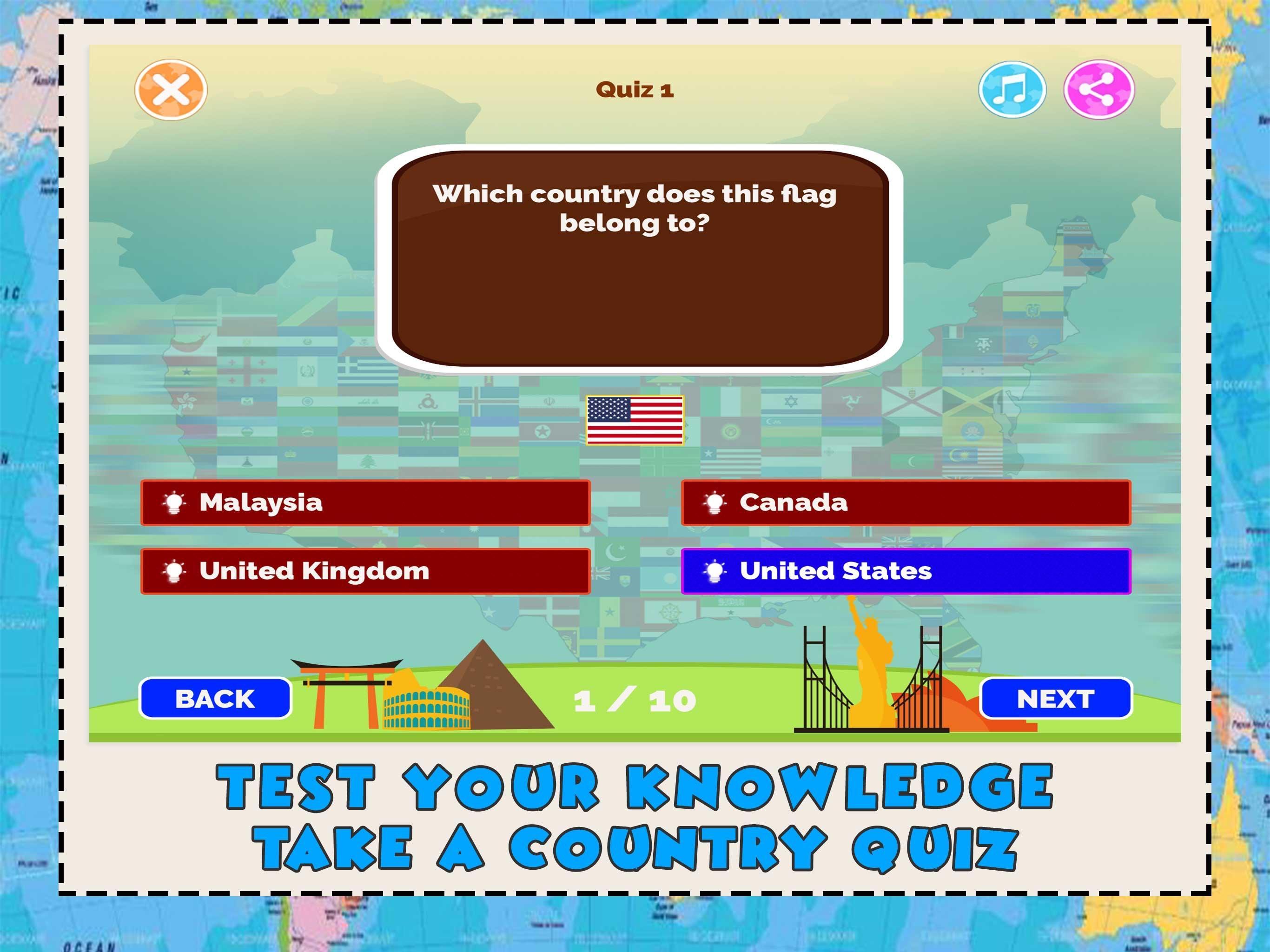 World Geography Games For Kids - Learn Countries 2.5 Screenshot 3